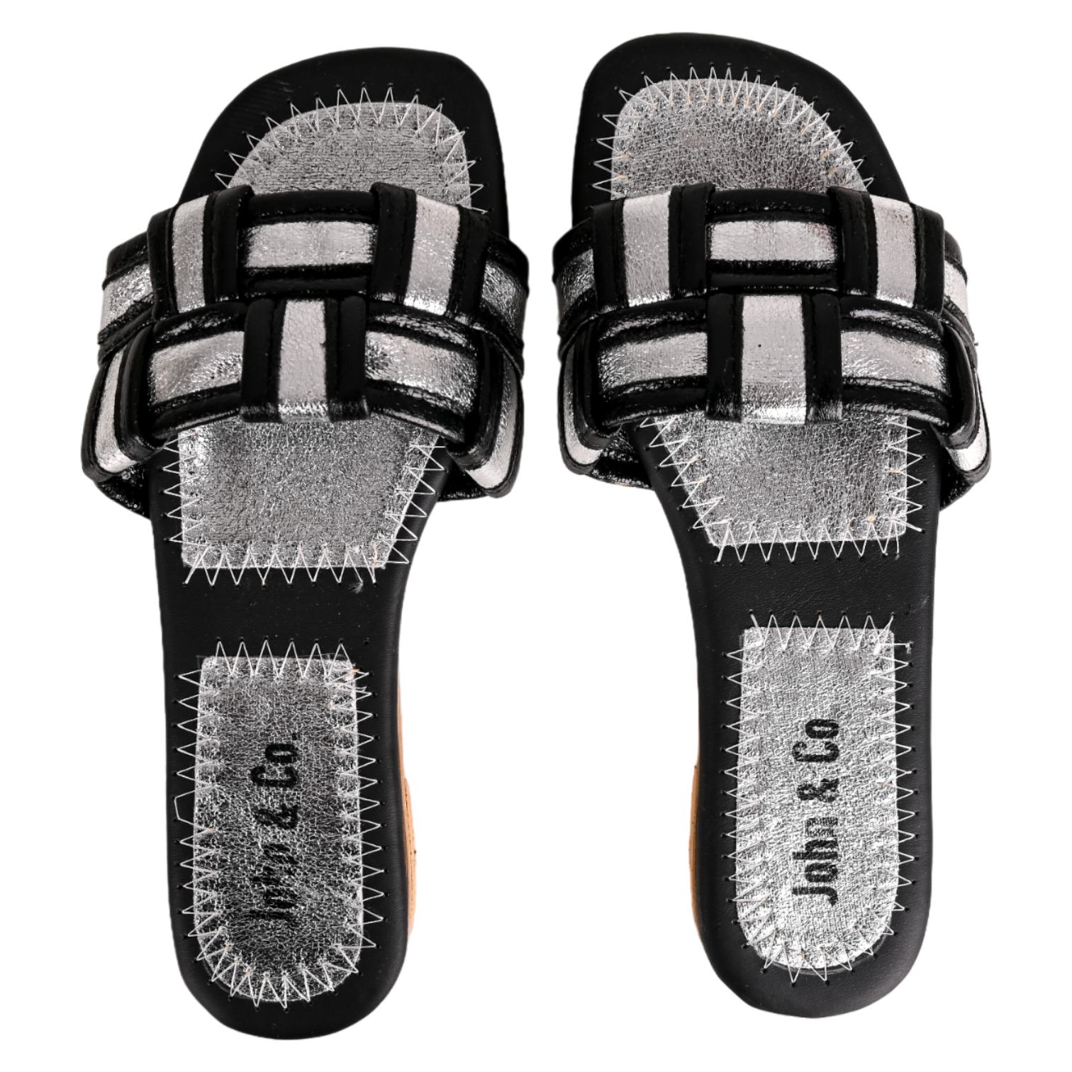 LuxeCheck shoe Silver