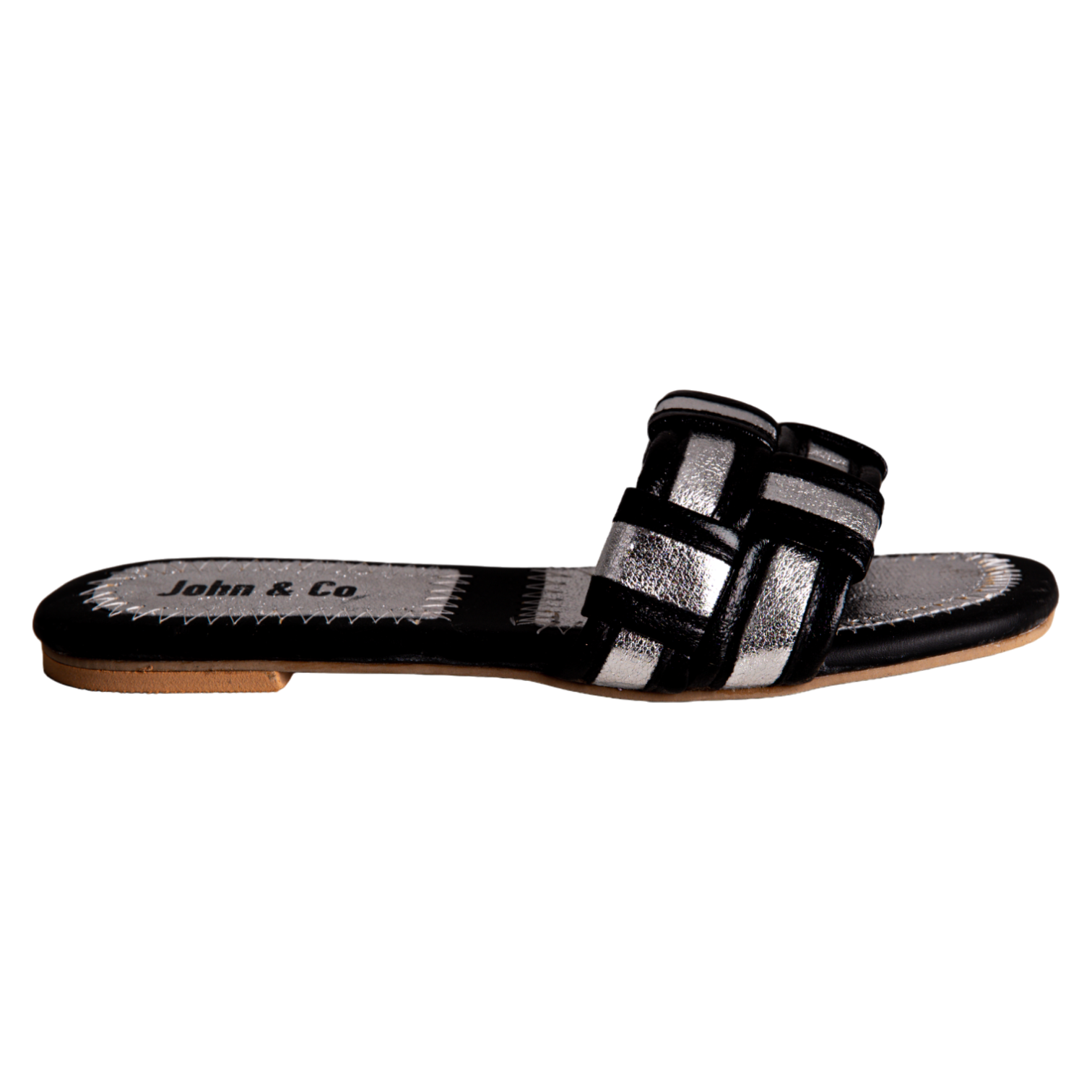 LuxeCheck shoe Silver