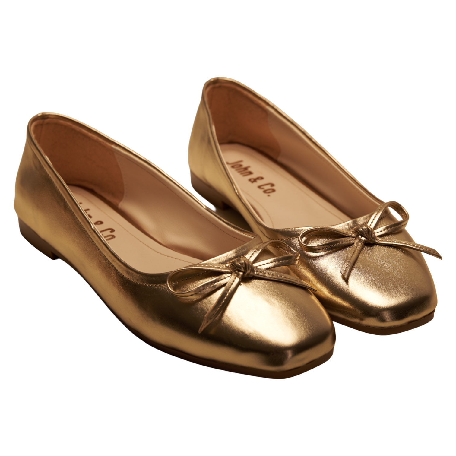 Gleam Shoes Gold