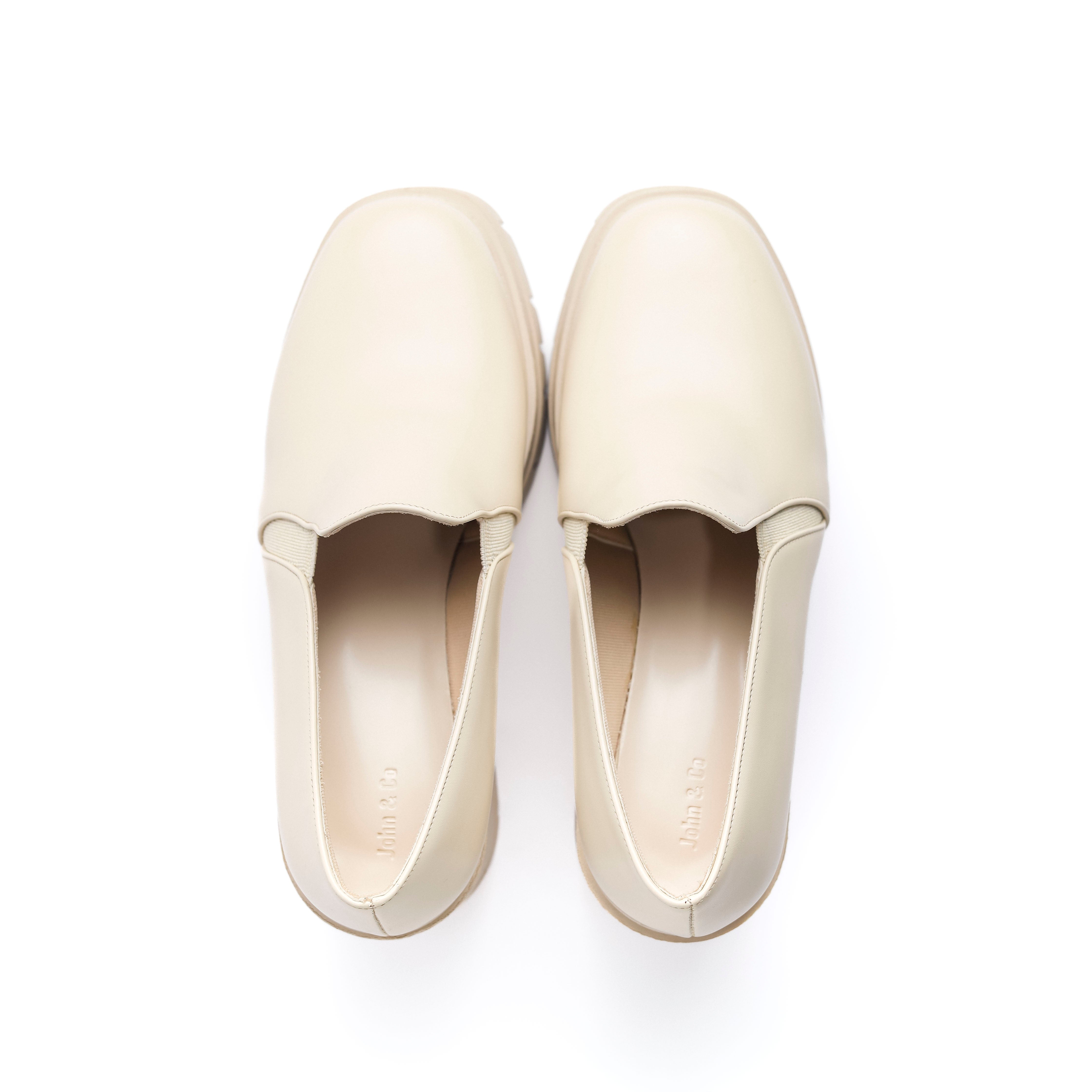 Jet Luxe Slip-Ons Beige