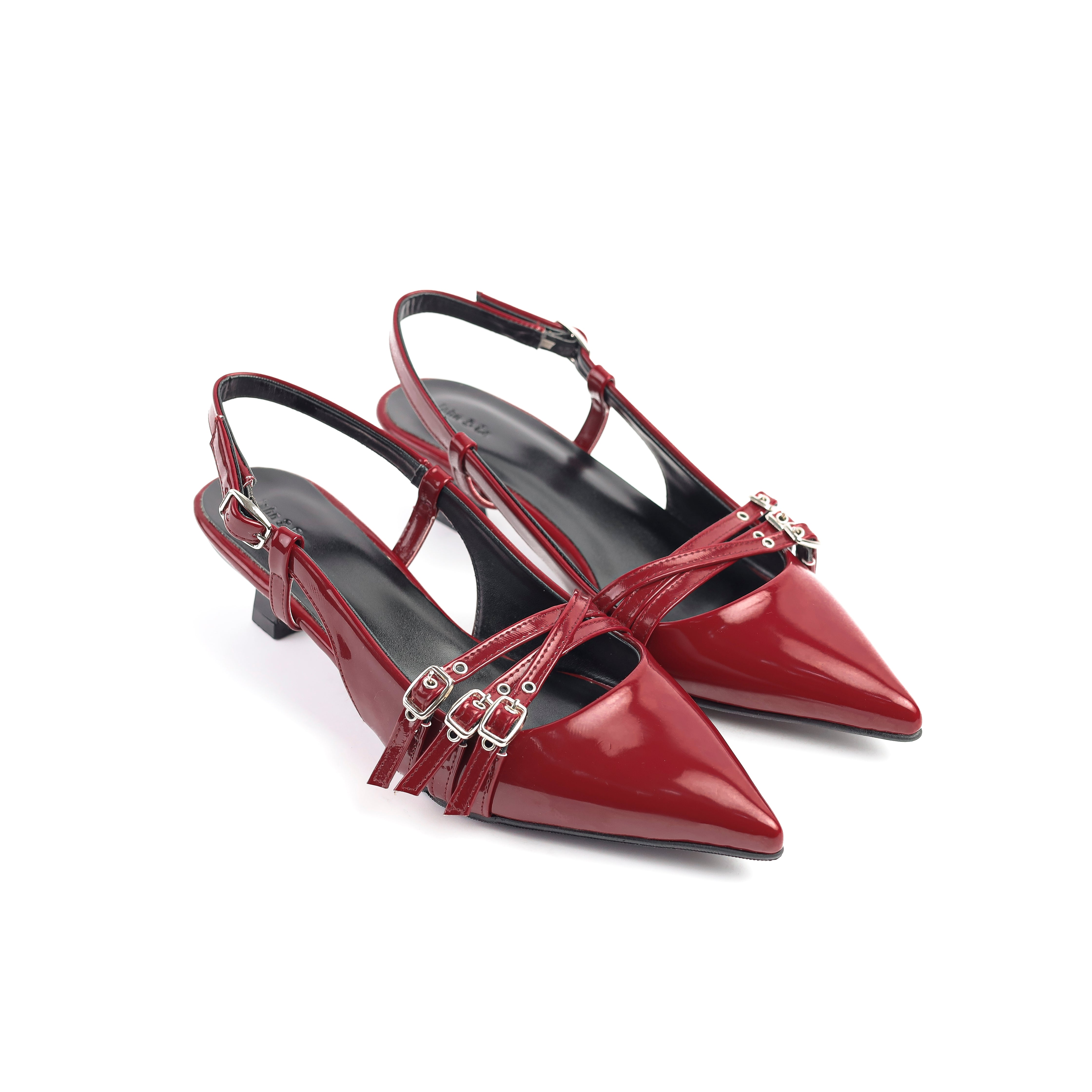 Évaline heels Burgundy