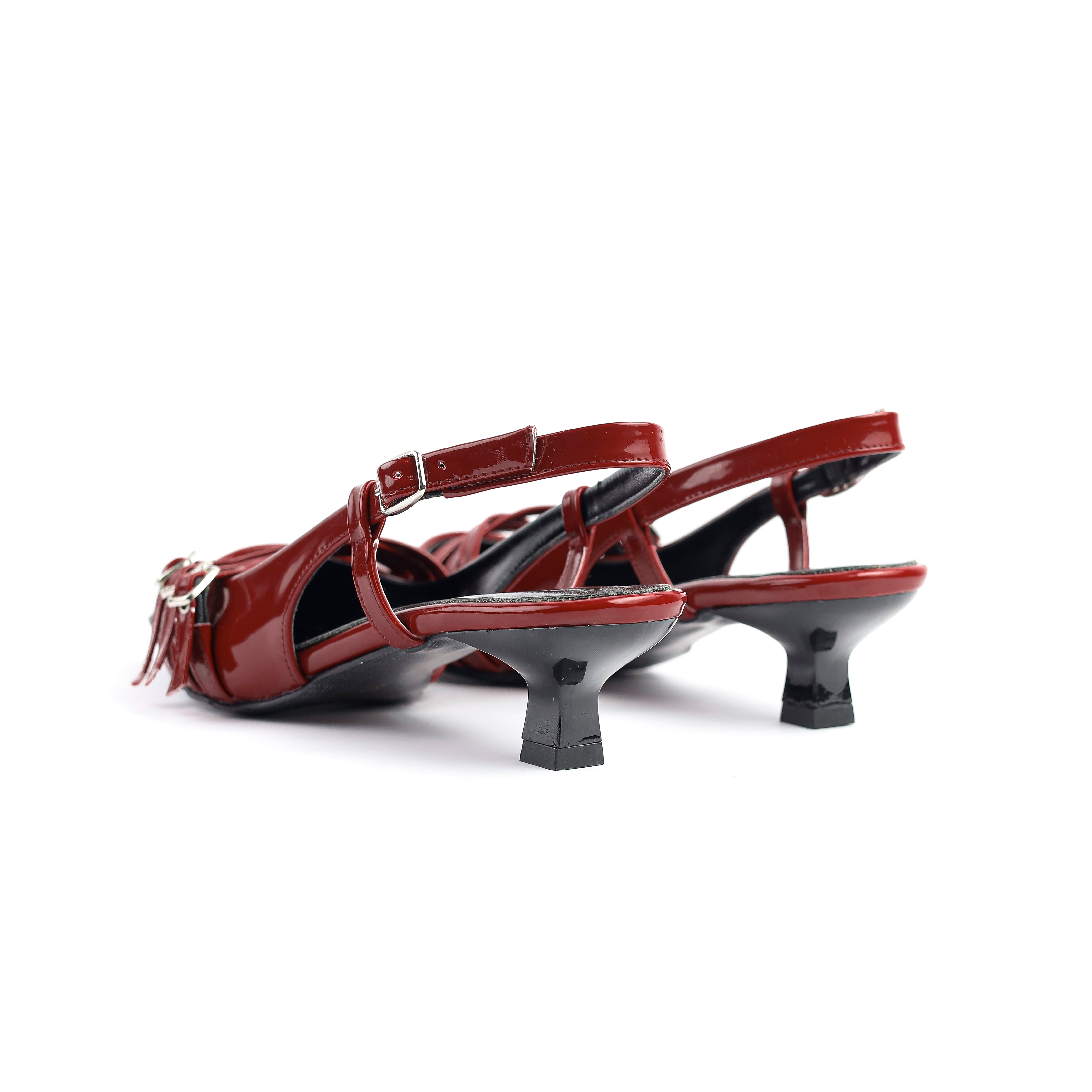 Évaline heels Burgundy