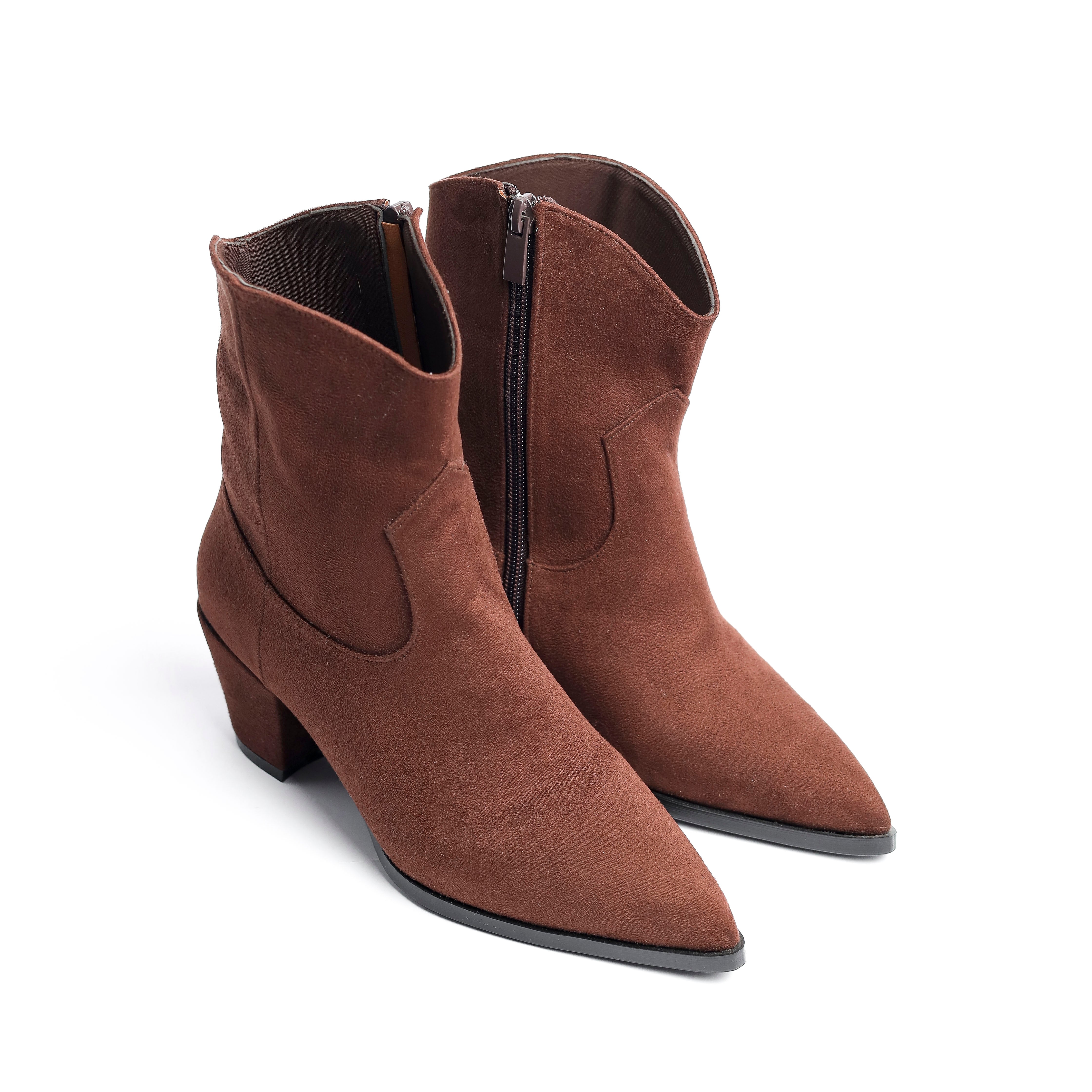 Suede Cowboy Brown