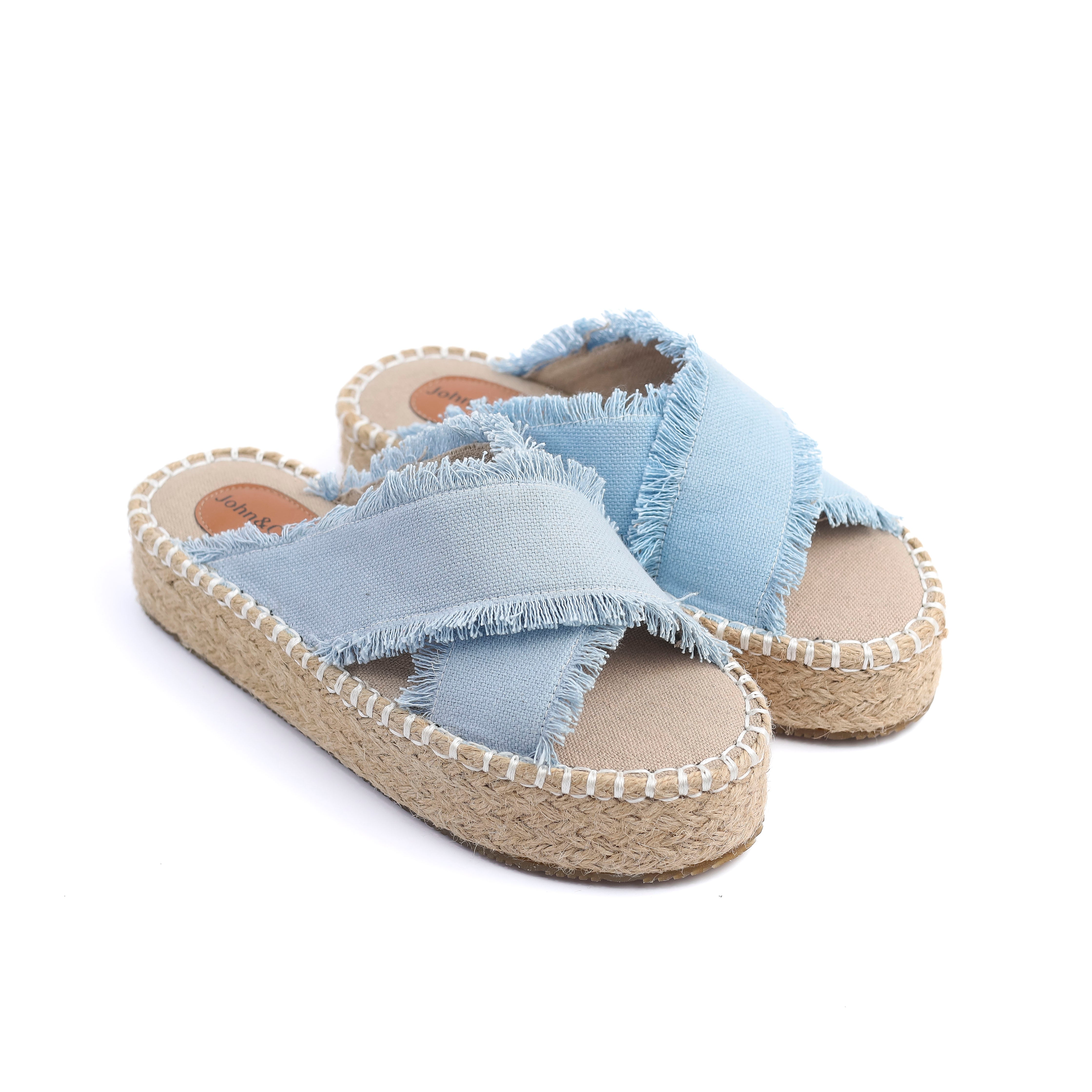 Breezy Slippers shoe Light blue