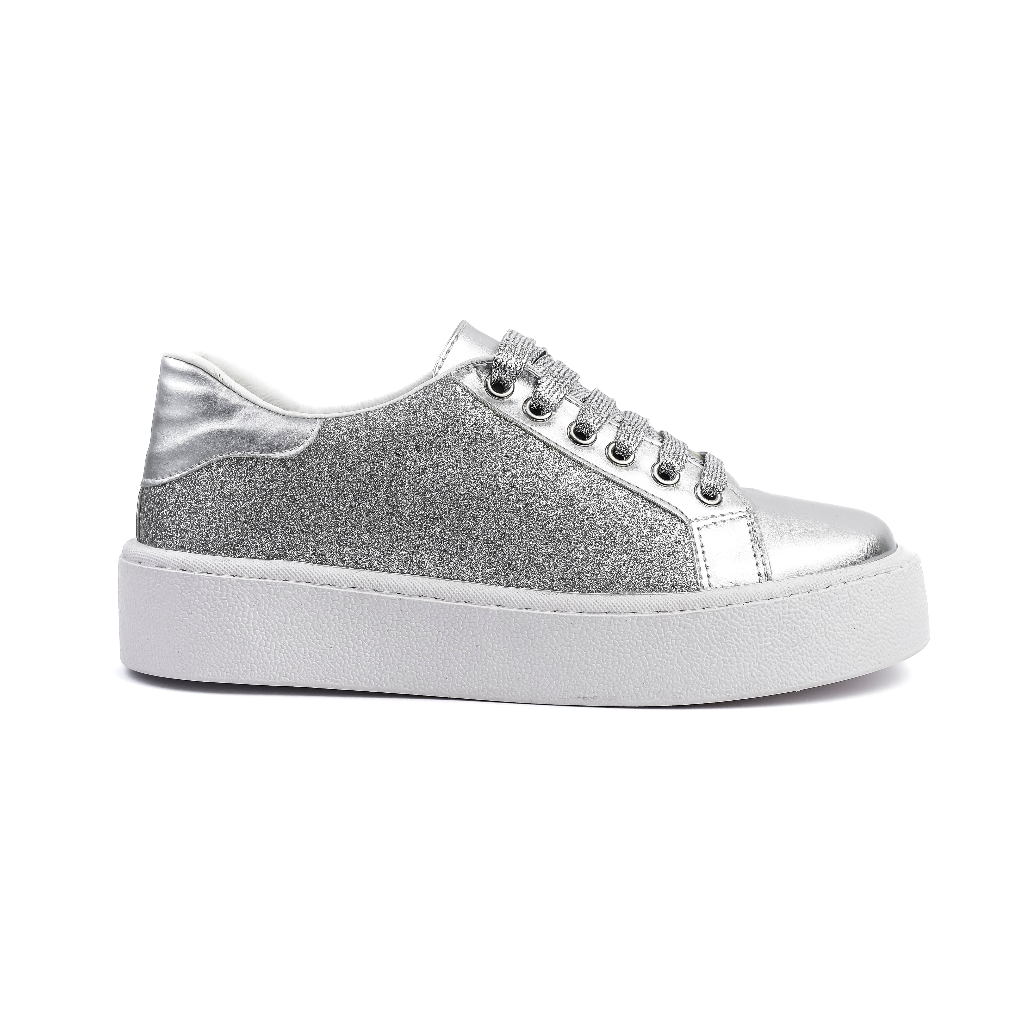 Glam Sneakers Silver