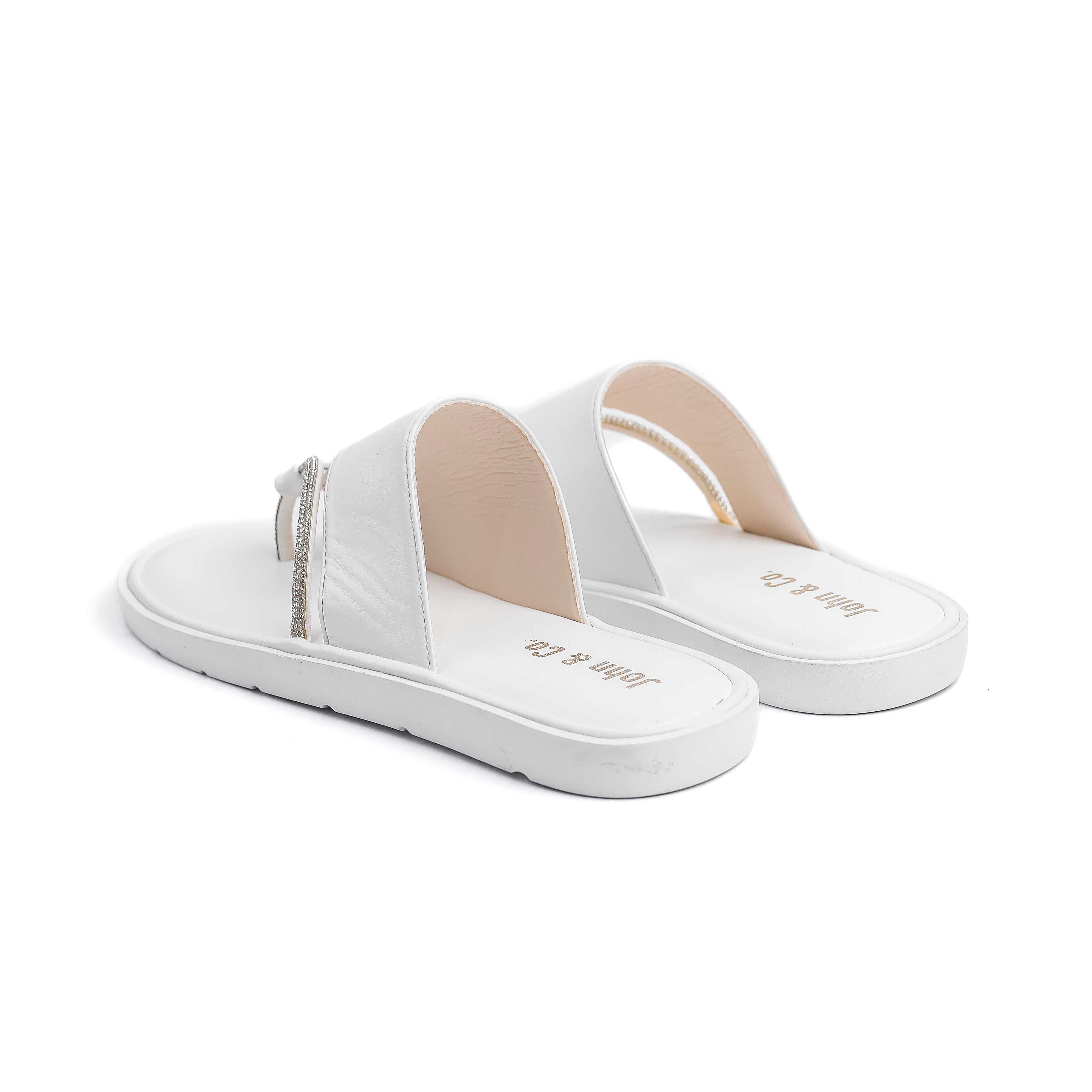 Serene Slides shoe White