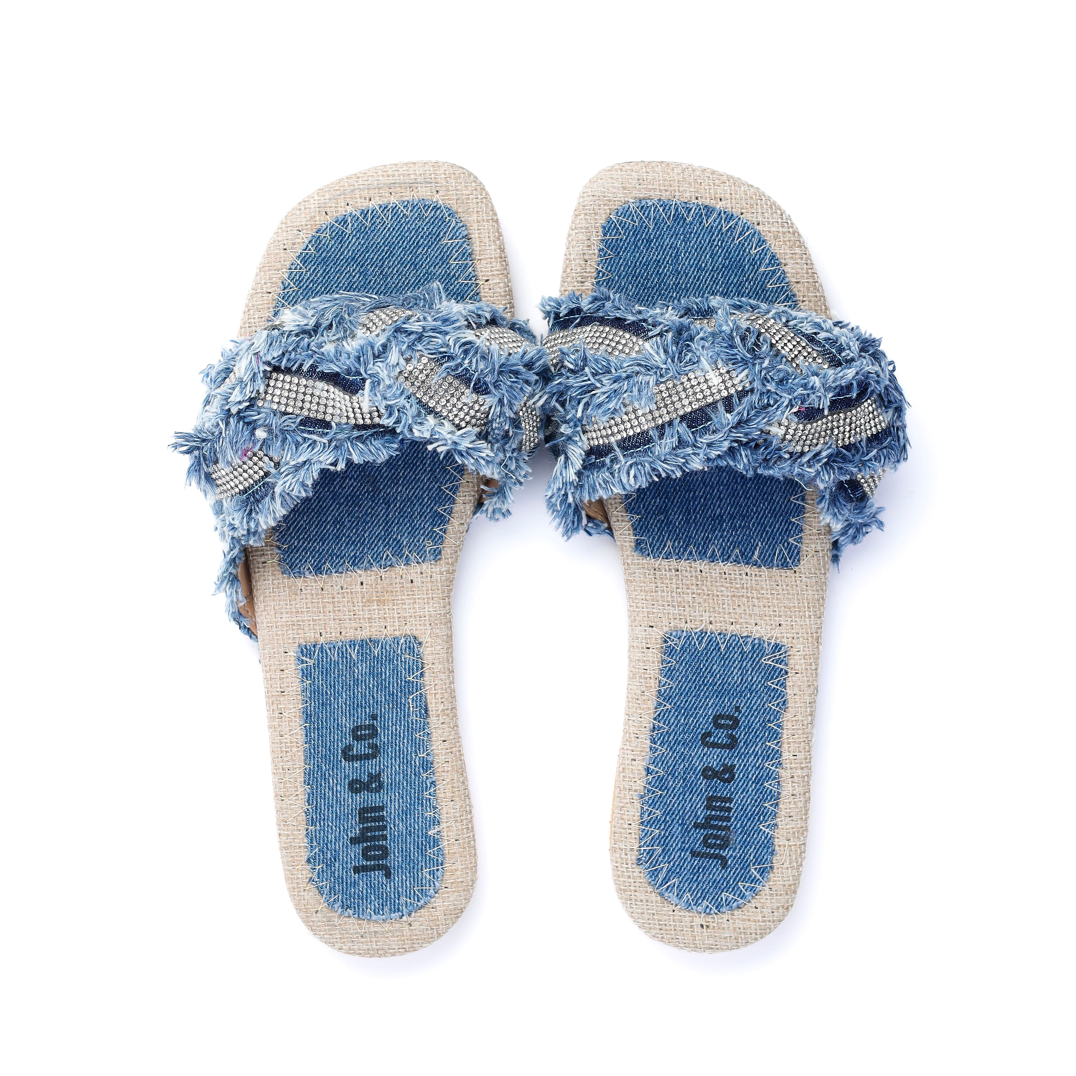 GlitzDenim shoe Blue