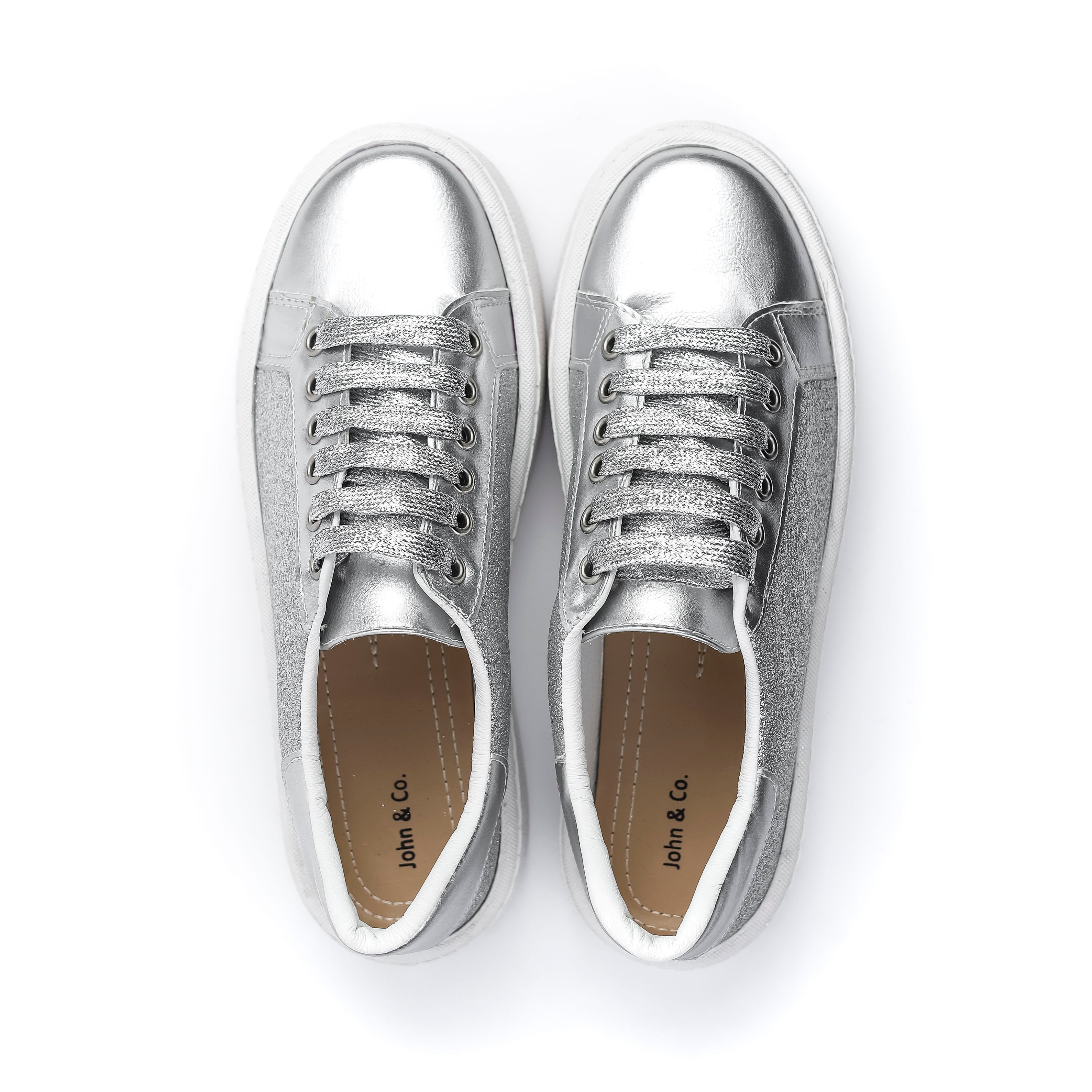 Glam Sneakers Silver