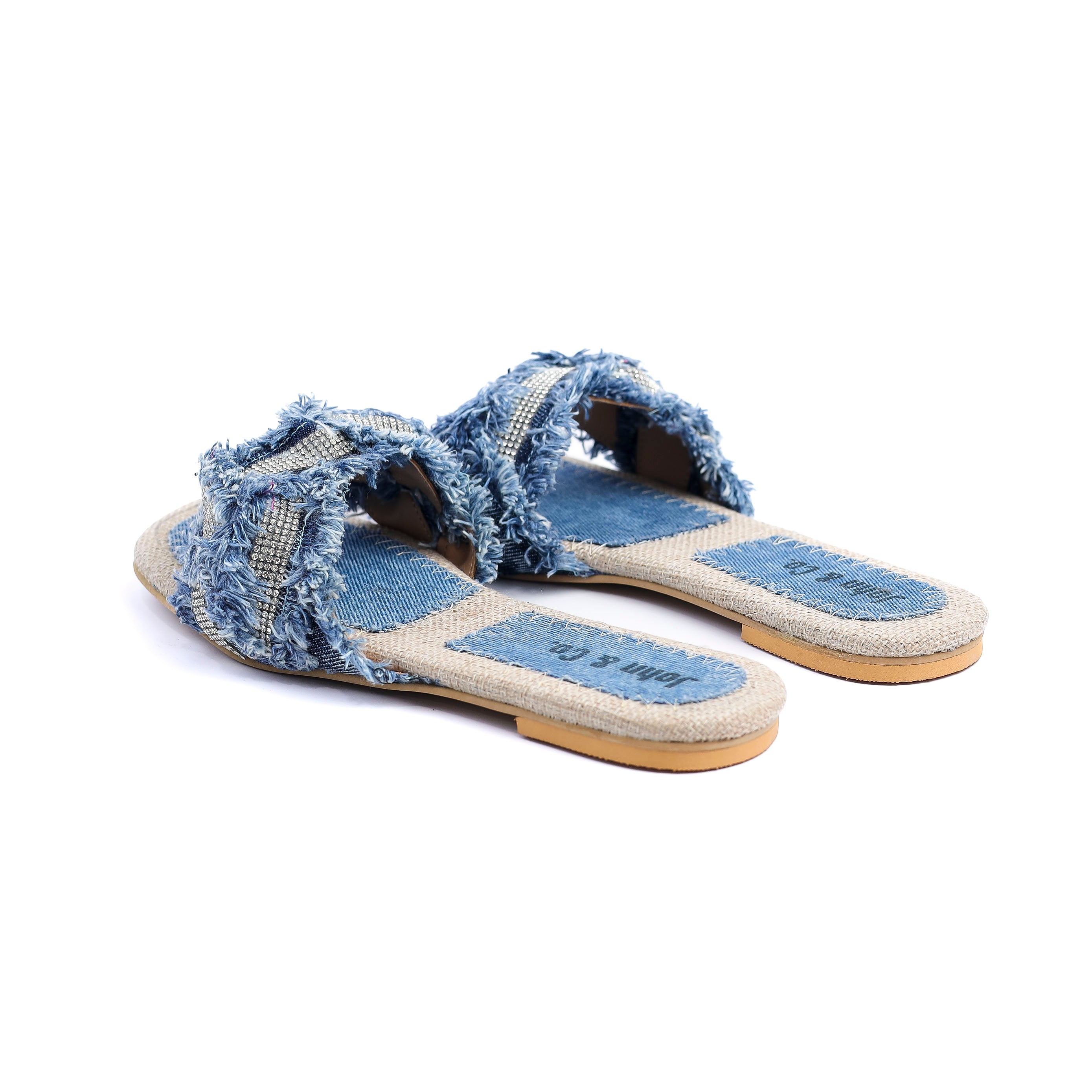 GlitzDenim shoe Blue