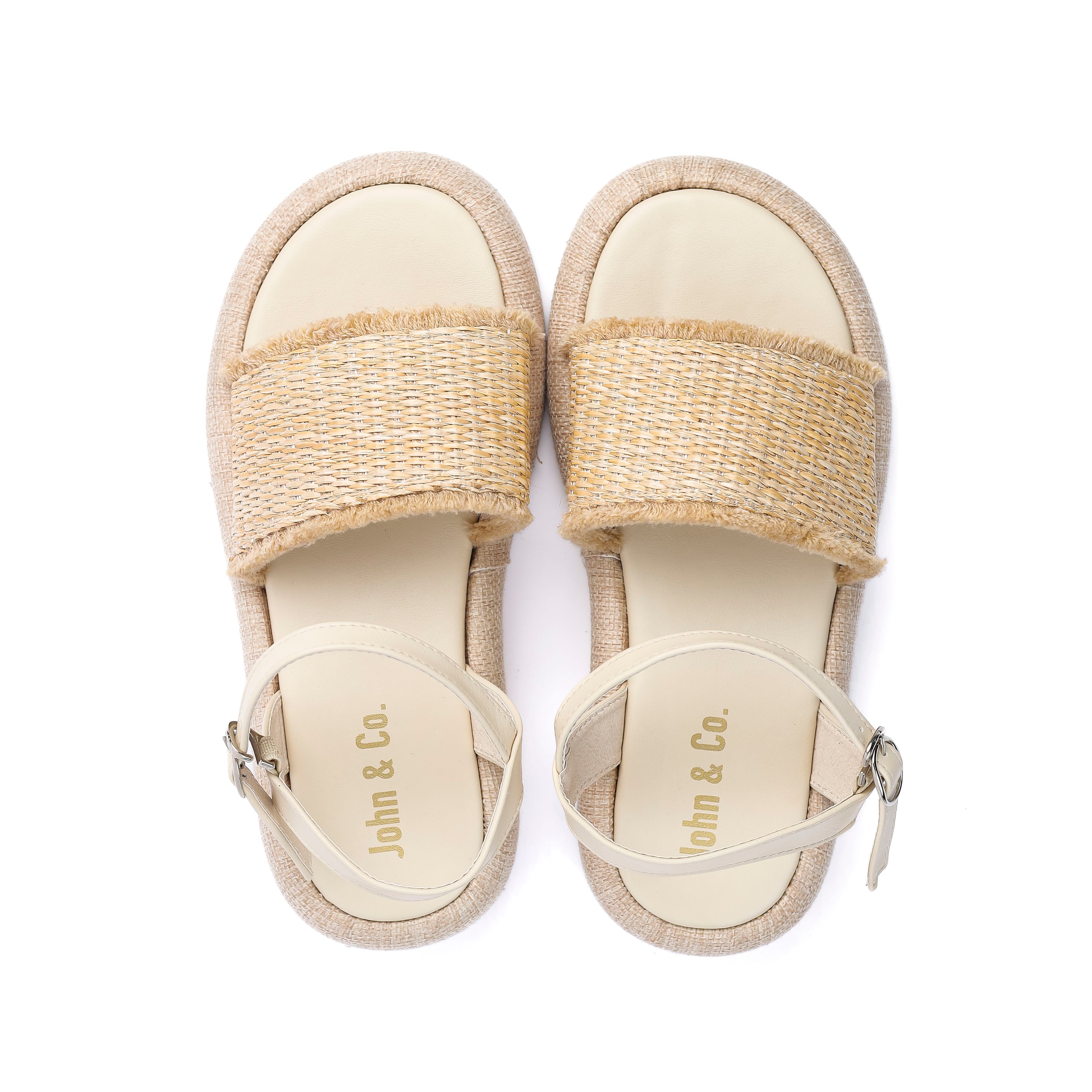 Roma Sandals shoe Beige