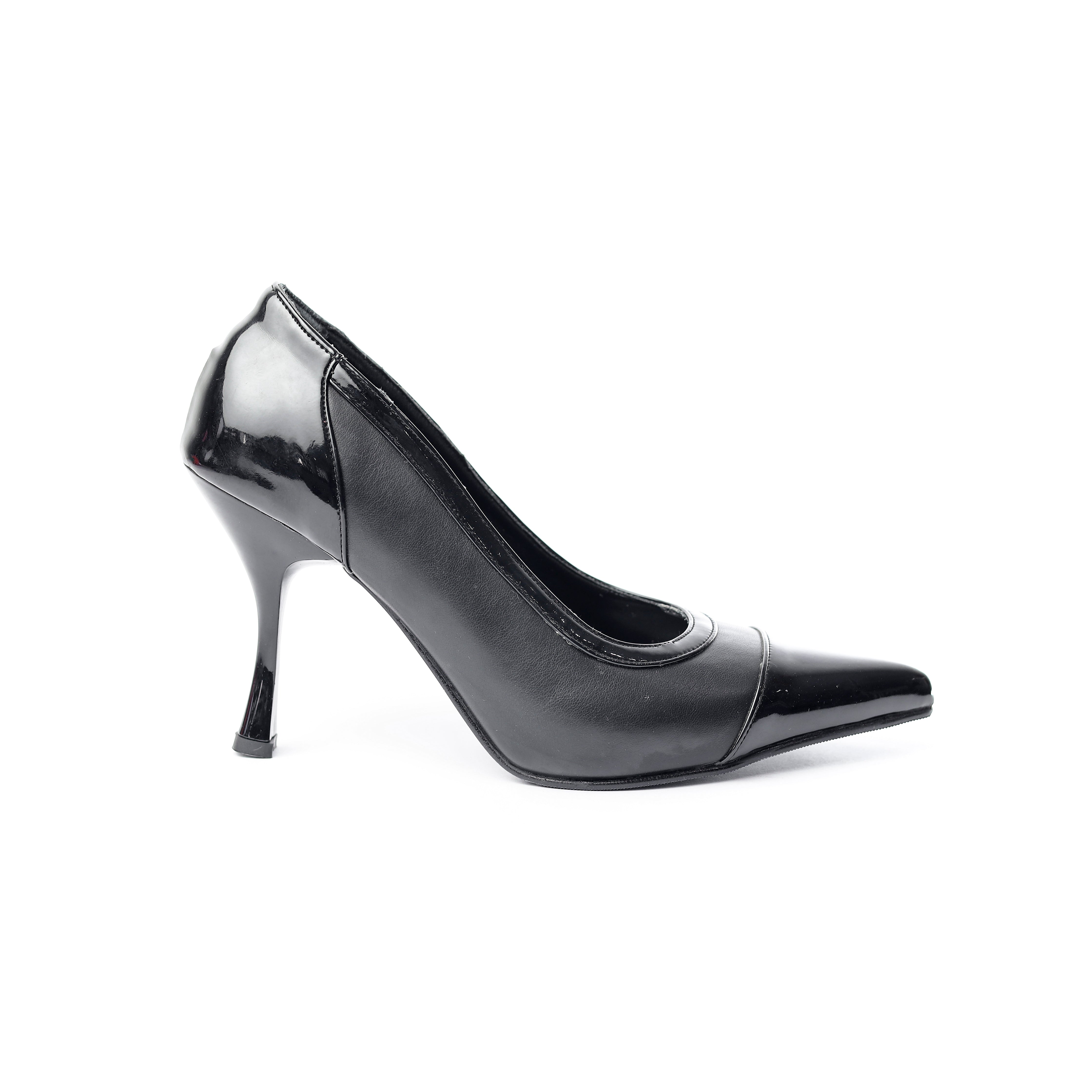 Refined High Heel Pumps Black