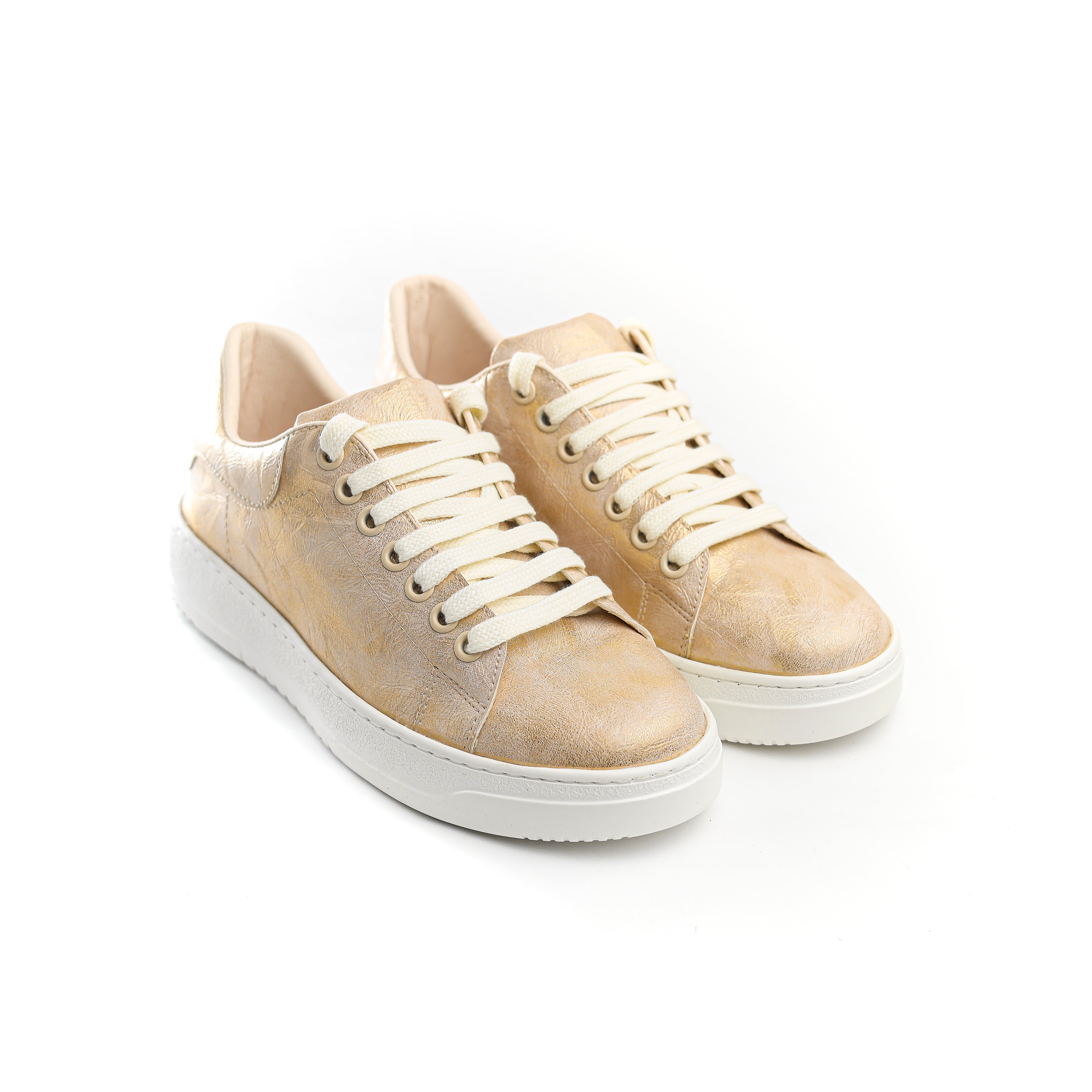 Graphite Spark Sneakers Gold
