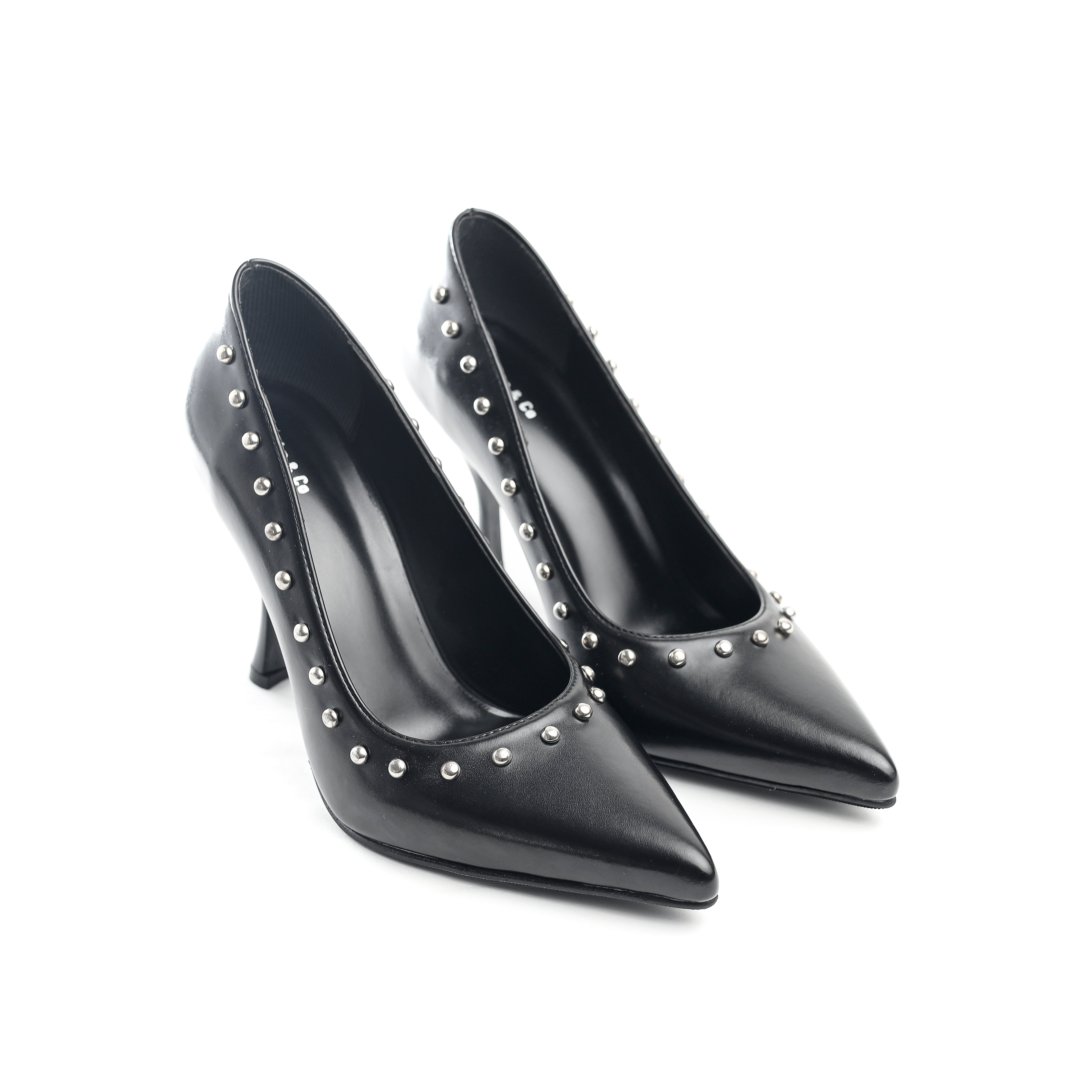 Eclipse Studded Pumps Black
