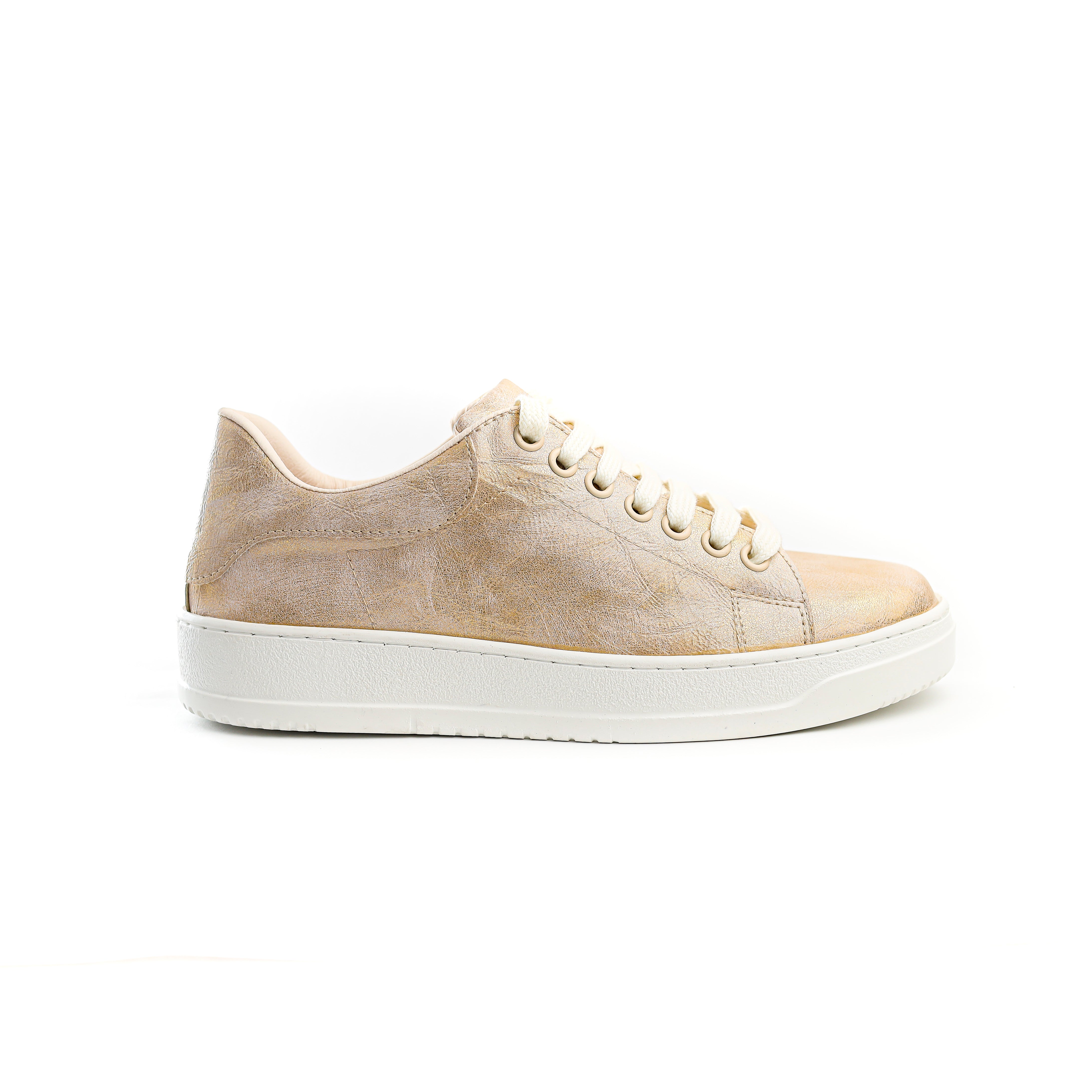 Graphite Spark Sneakers Gold