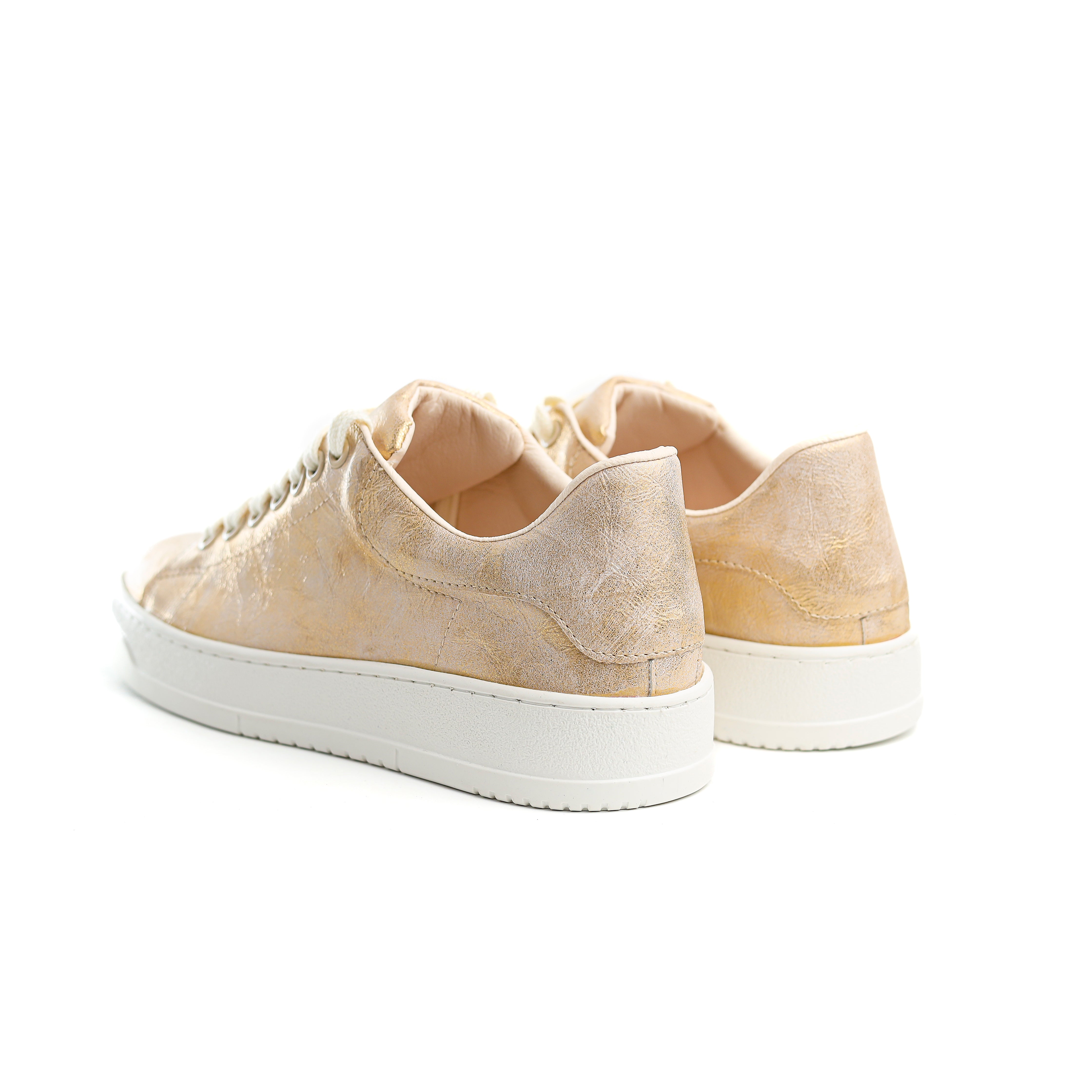 Graphite Spark Sneakers Gold