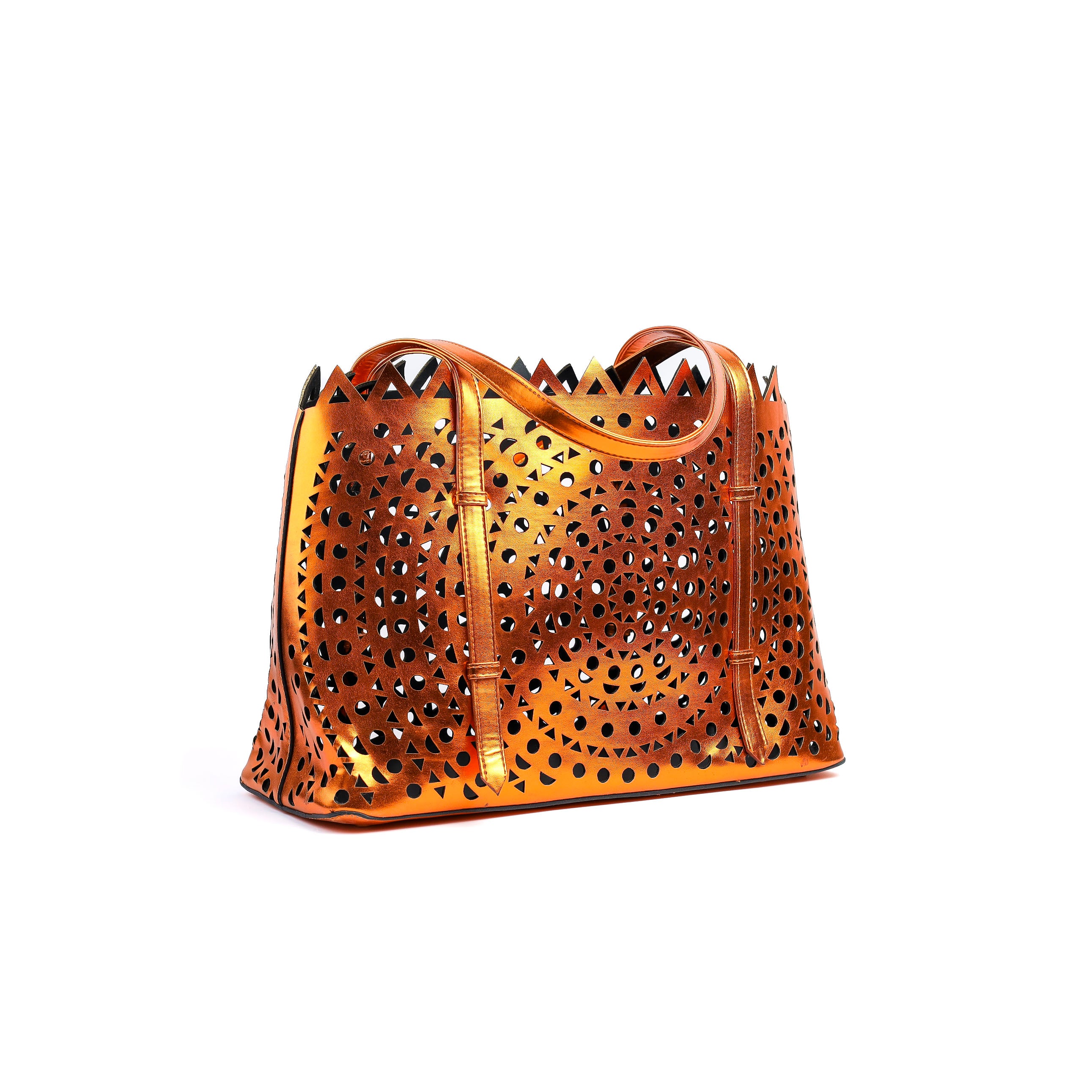 Cut Out Tote bag Bronze