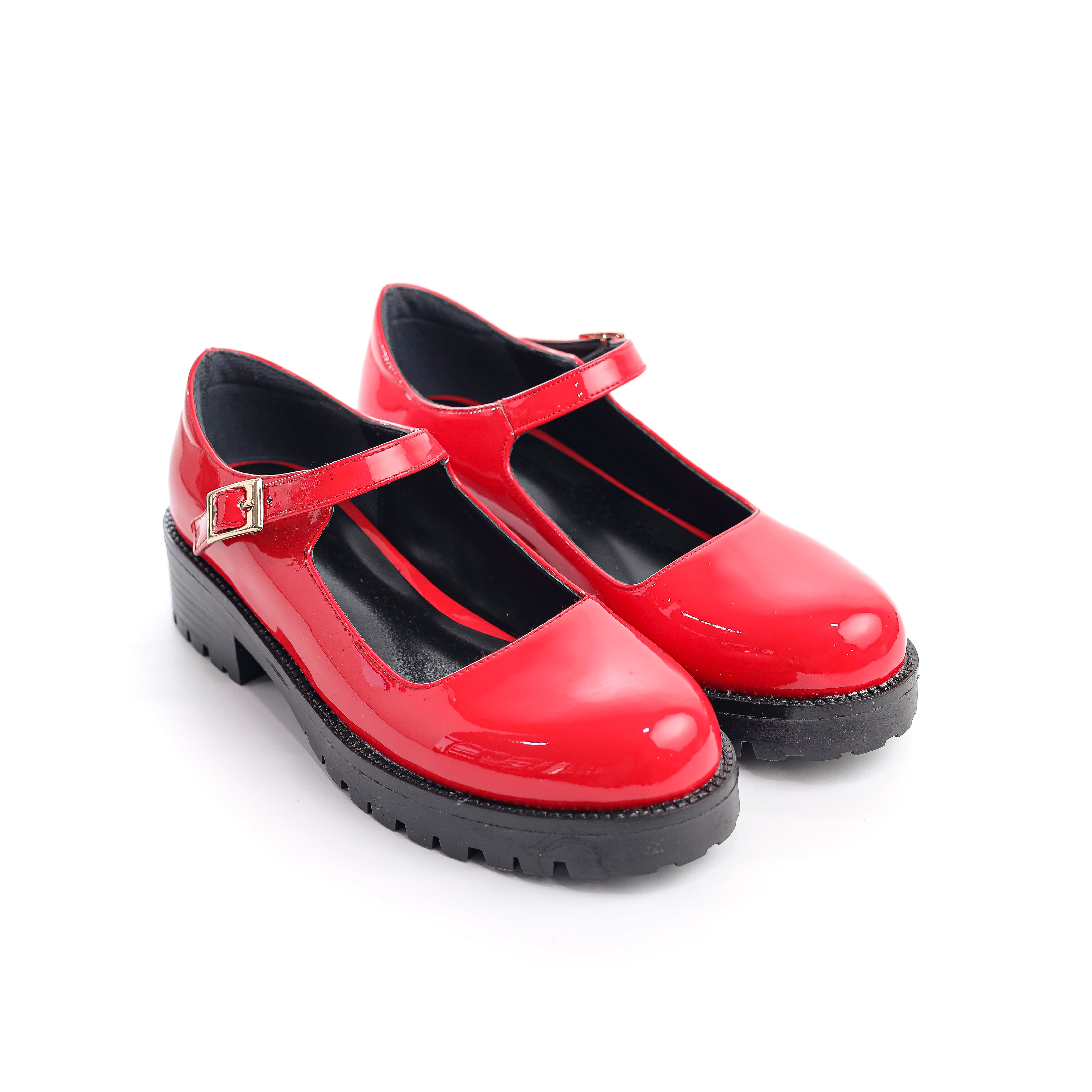 Vintage Petal Shoes Red