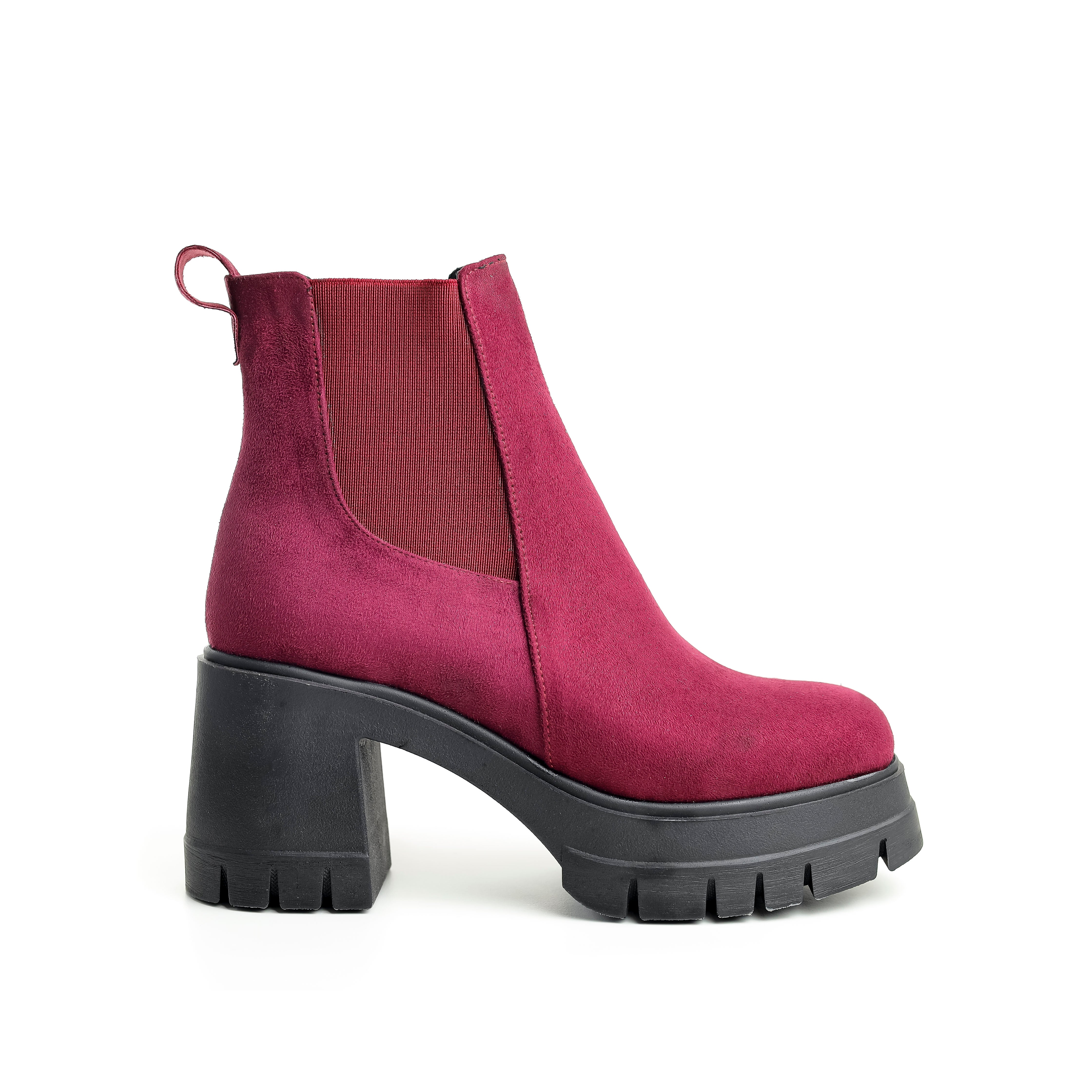 Solace Suede Burgundy