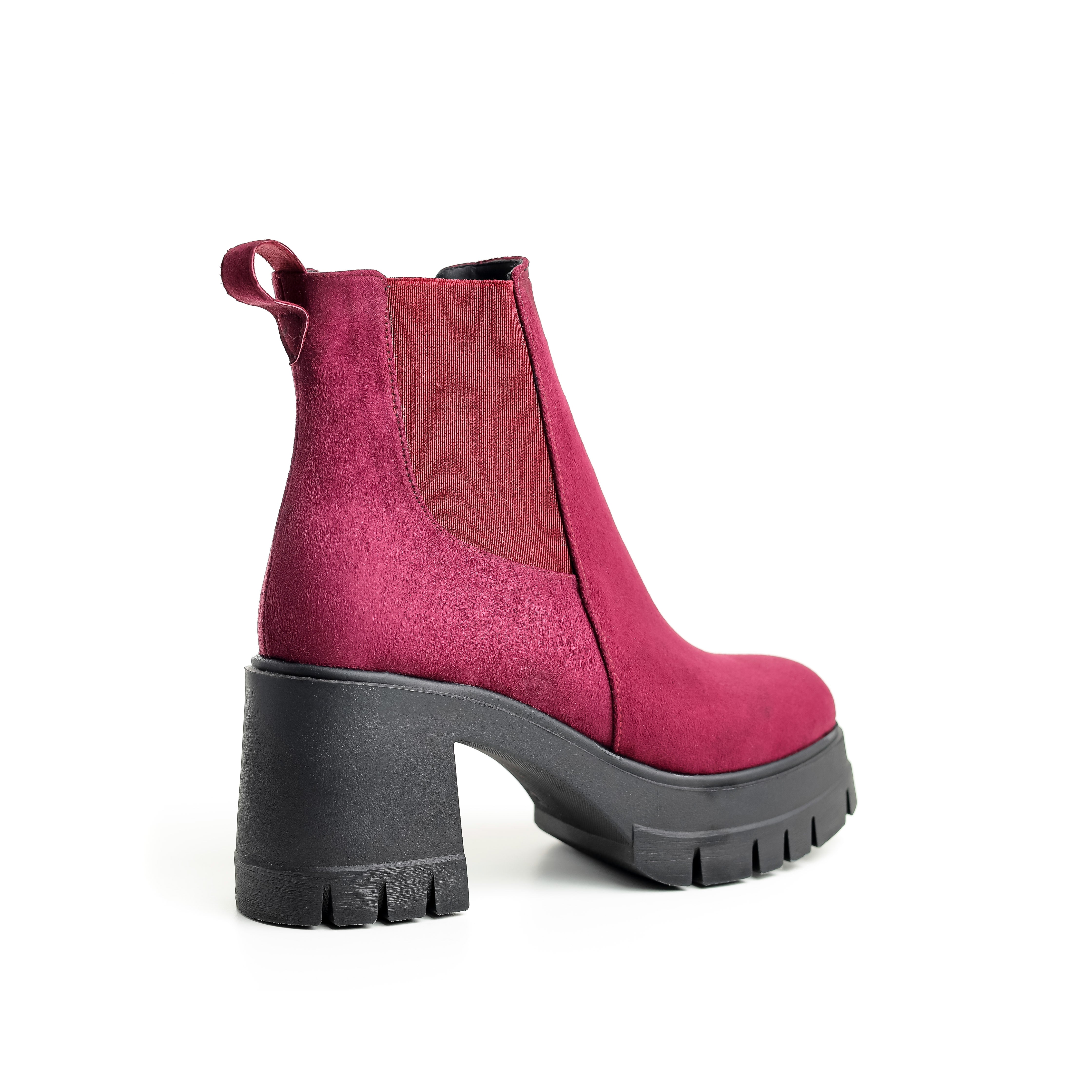 Solace Suede Burgundy