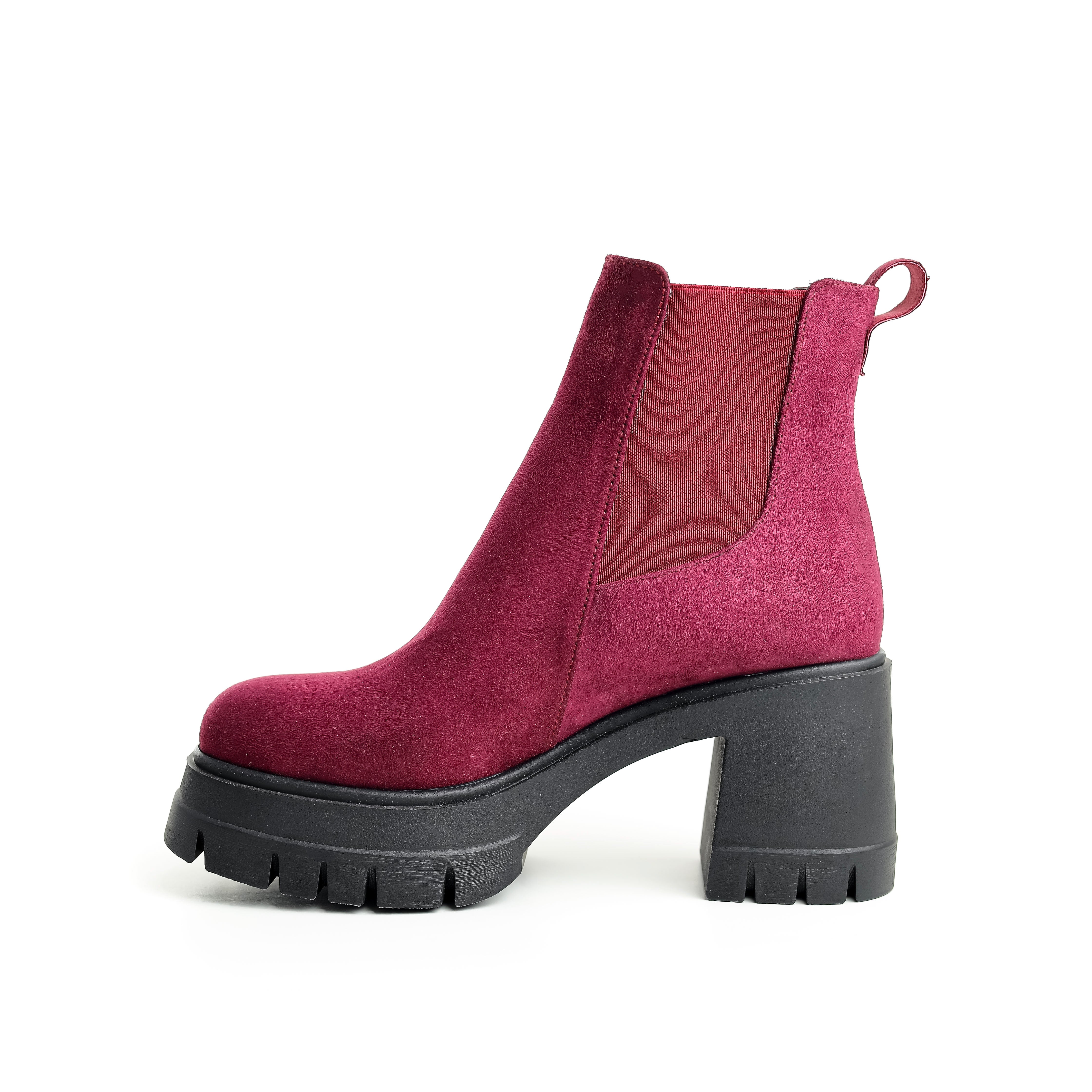 Solace Suede Burgundy