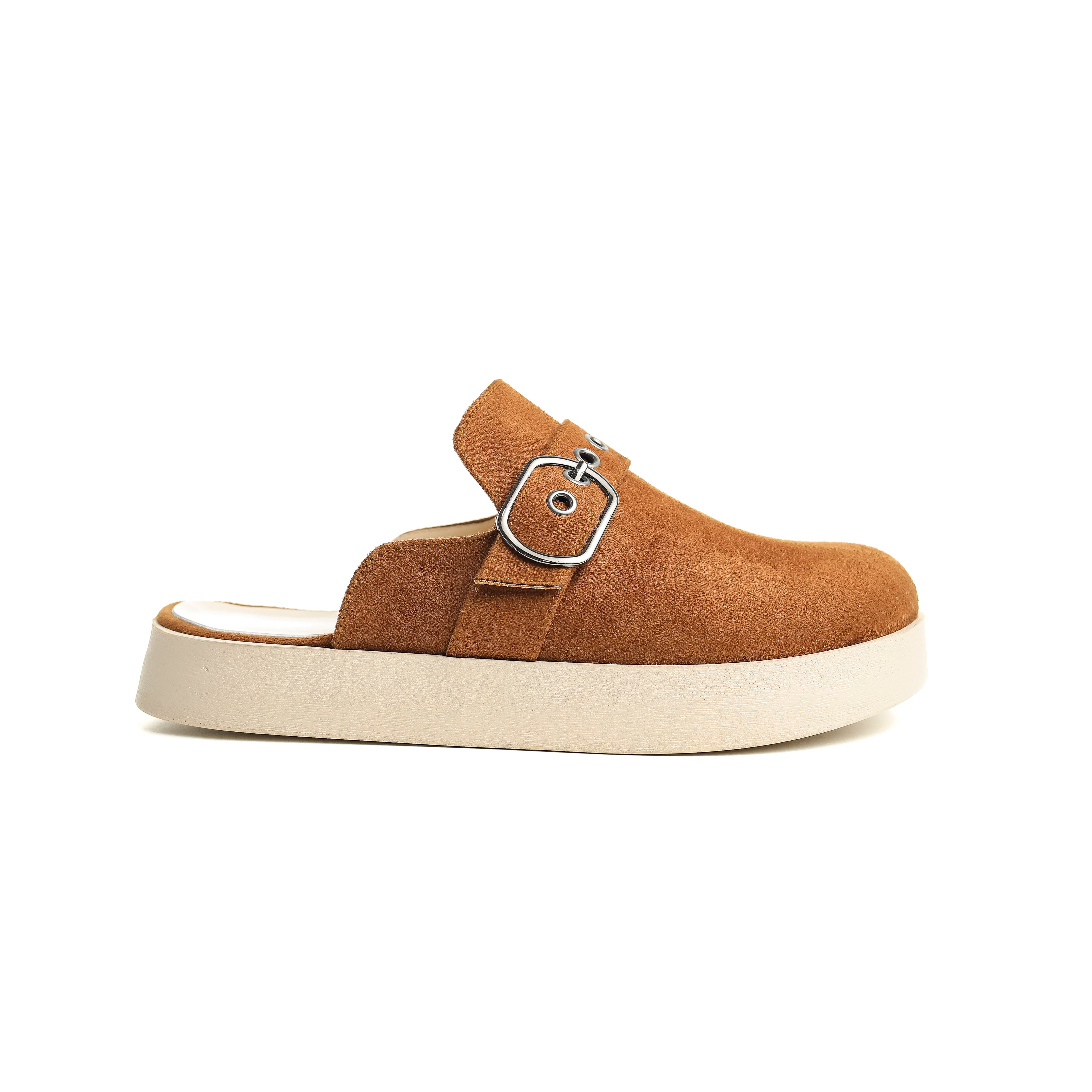 Buckle Slip-On Brown