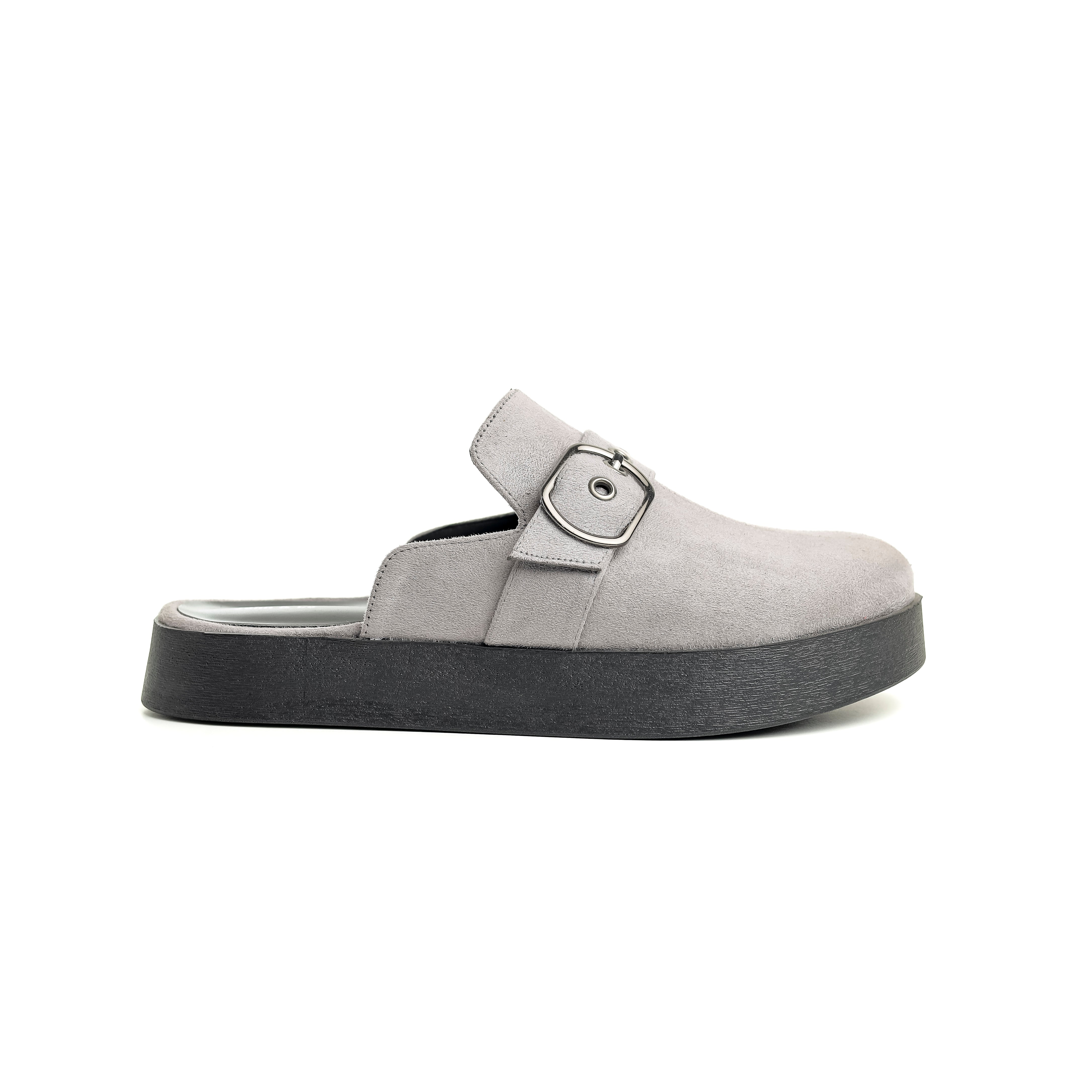 Buckle Slip-On Grey