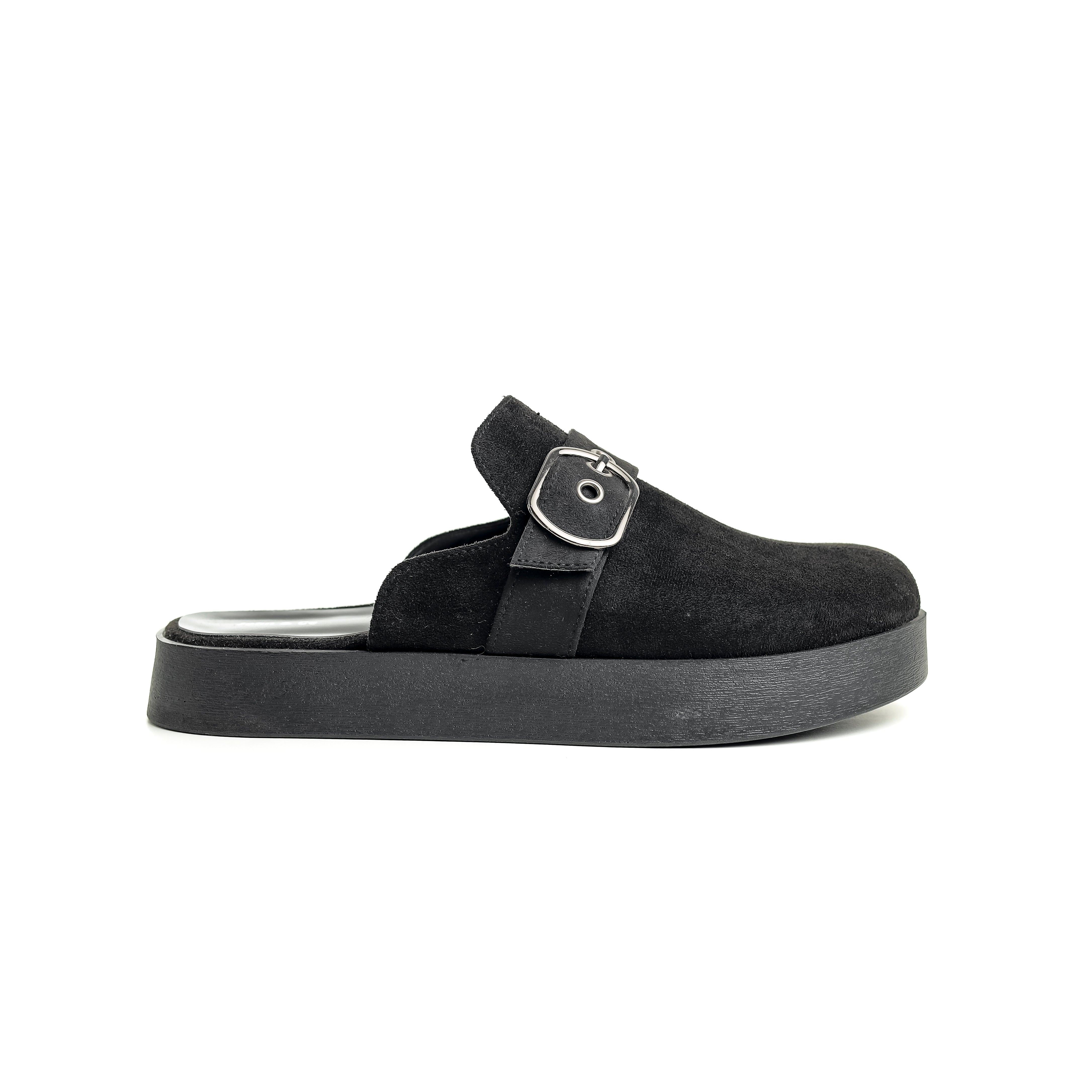Buckle Slip-On Black