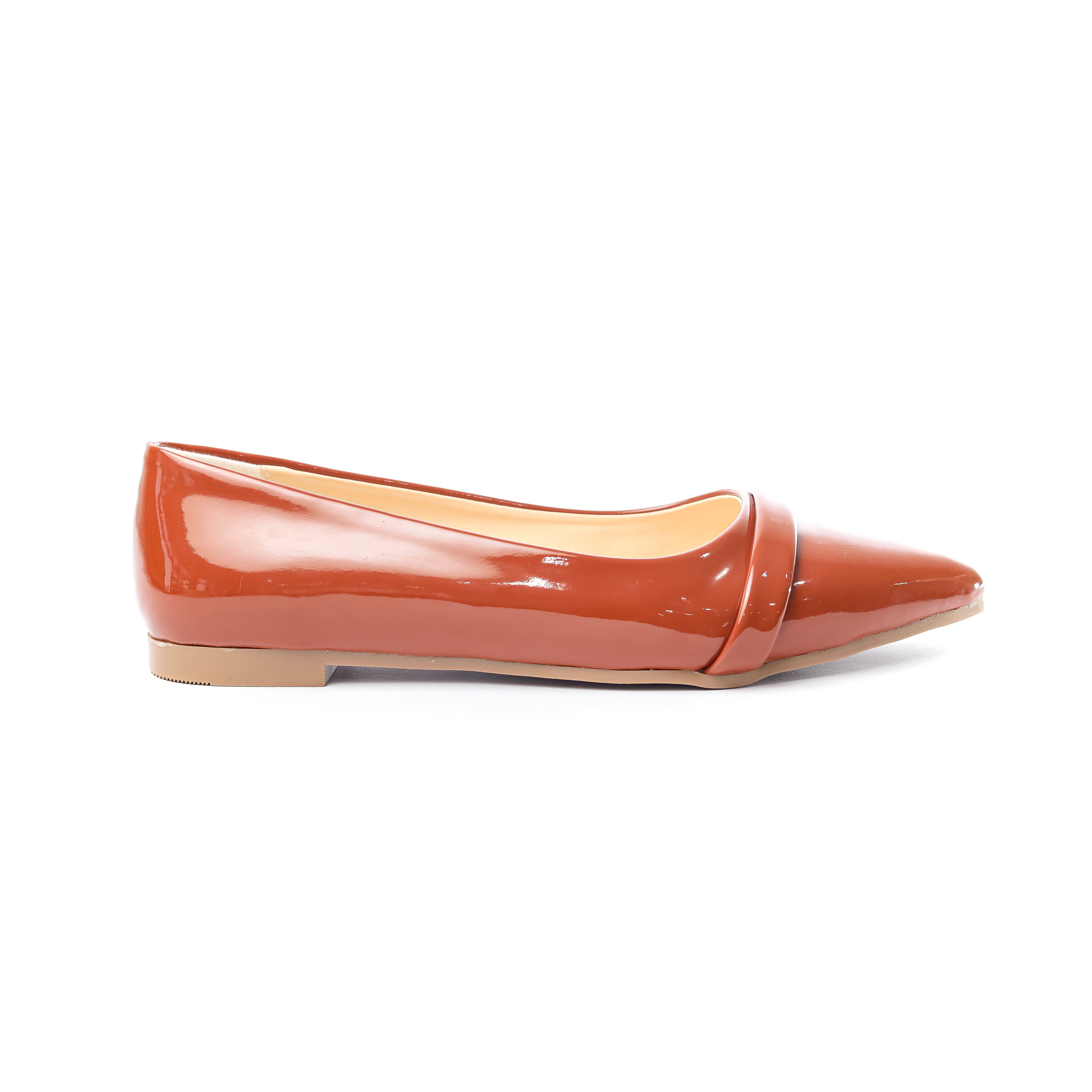 Timeless Pointed Flats Havane