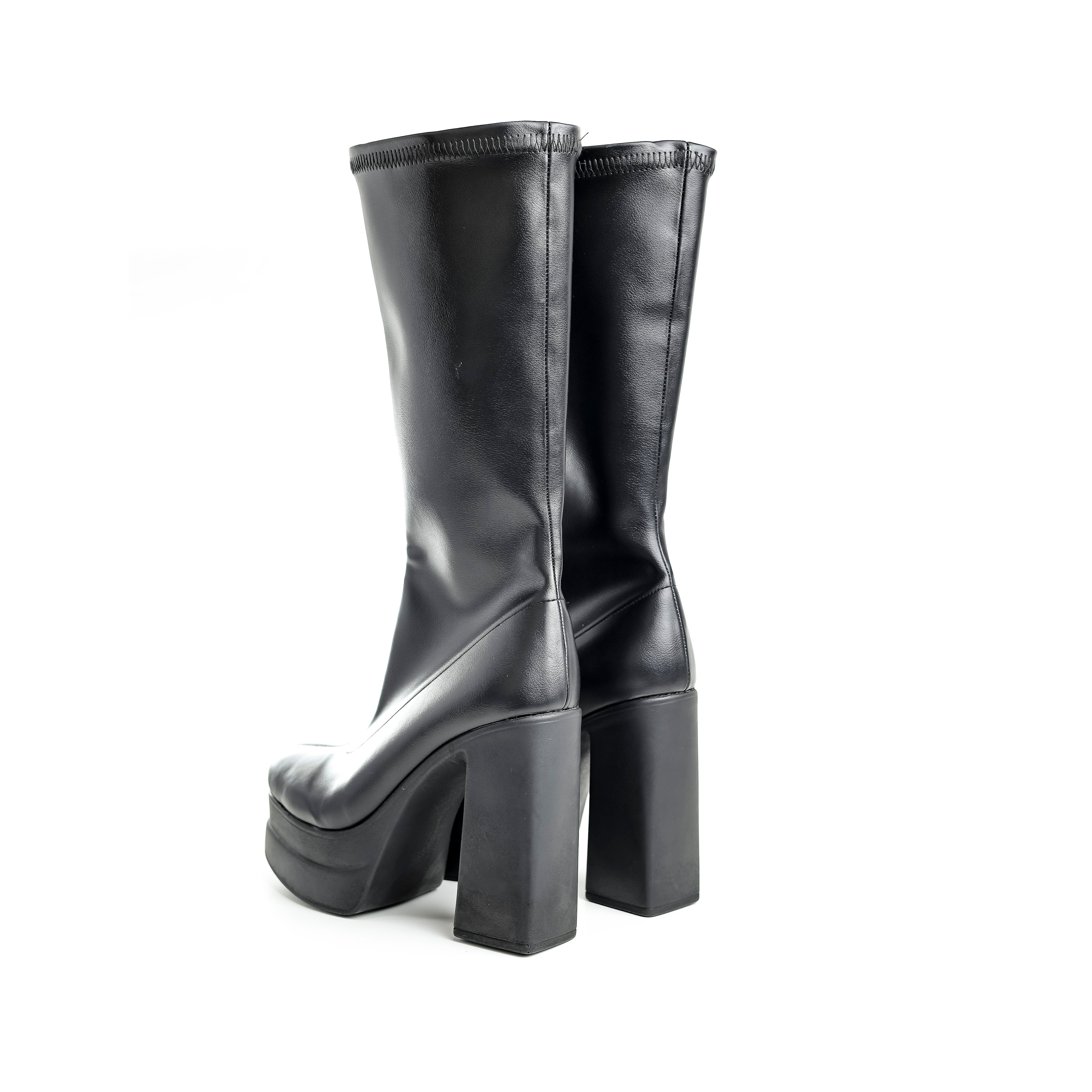 Sculpted Platform Black