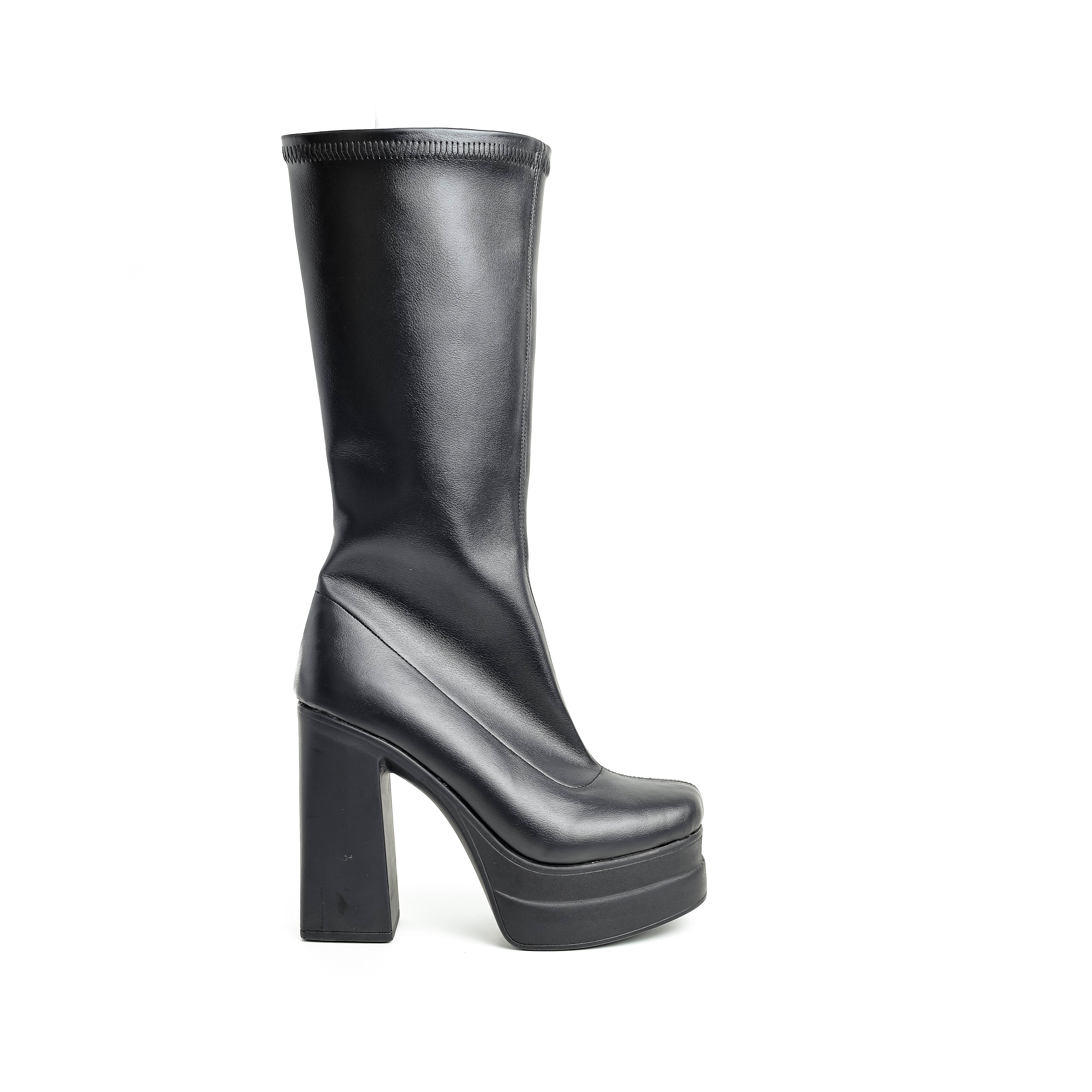 Sculpted Platform Black