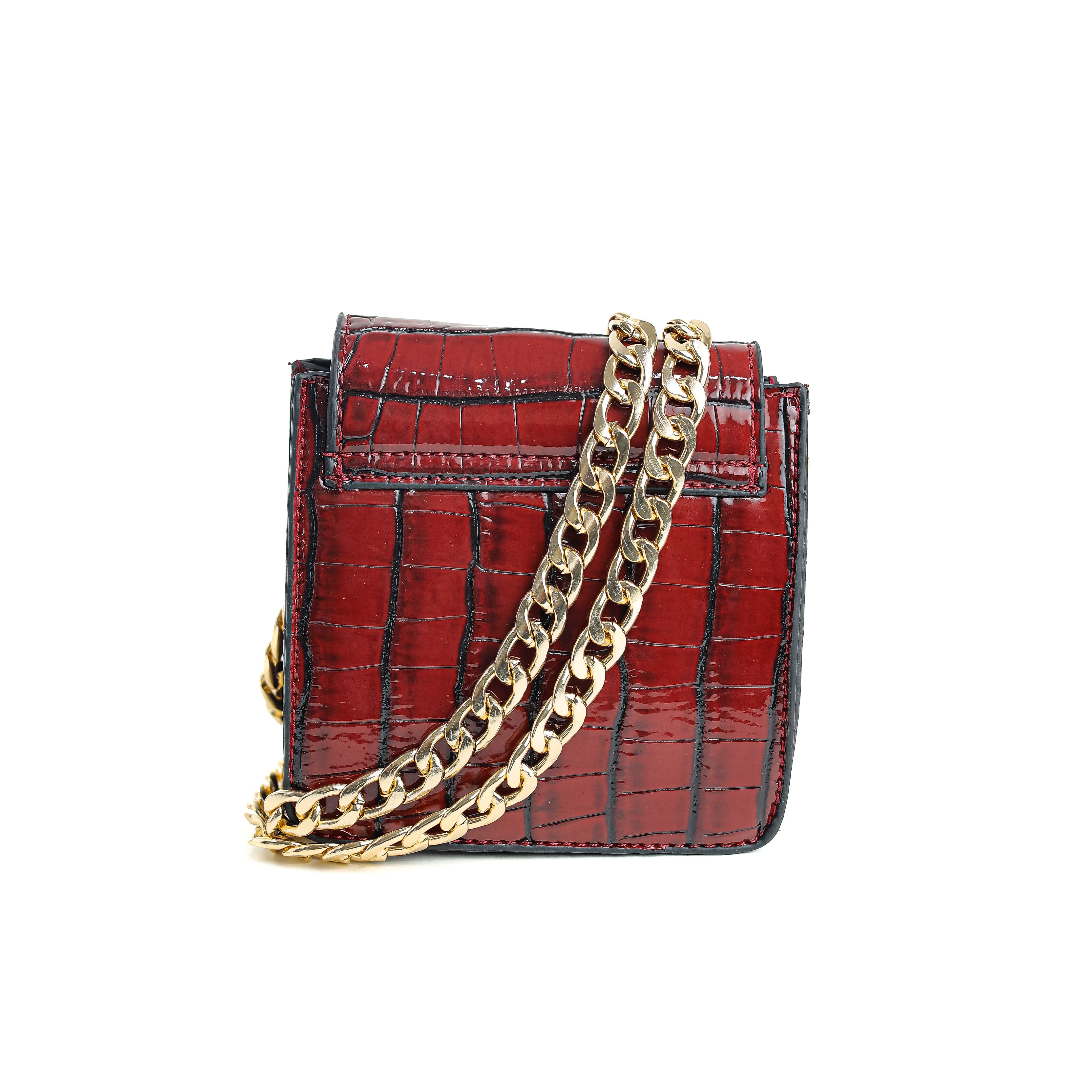 Croc Eterna bag Burgundy