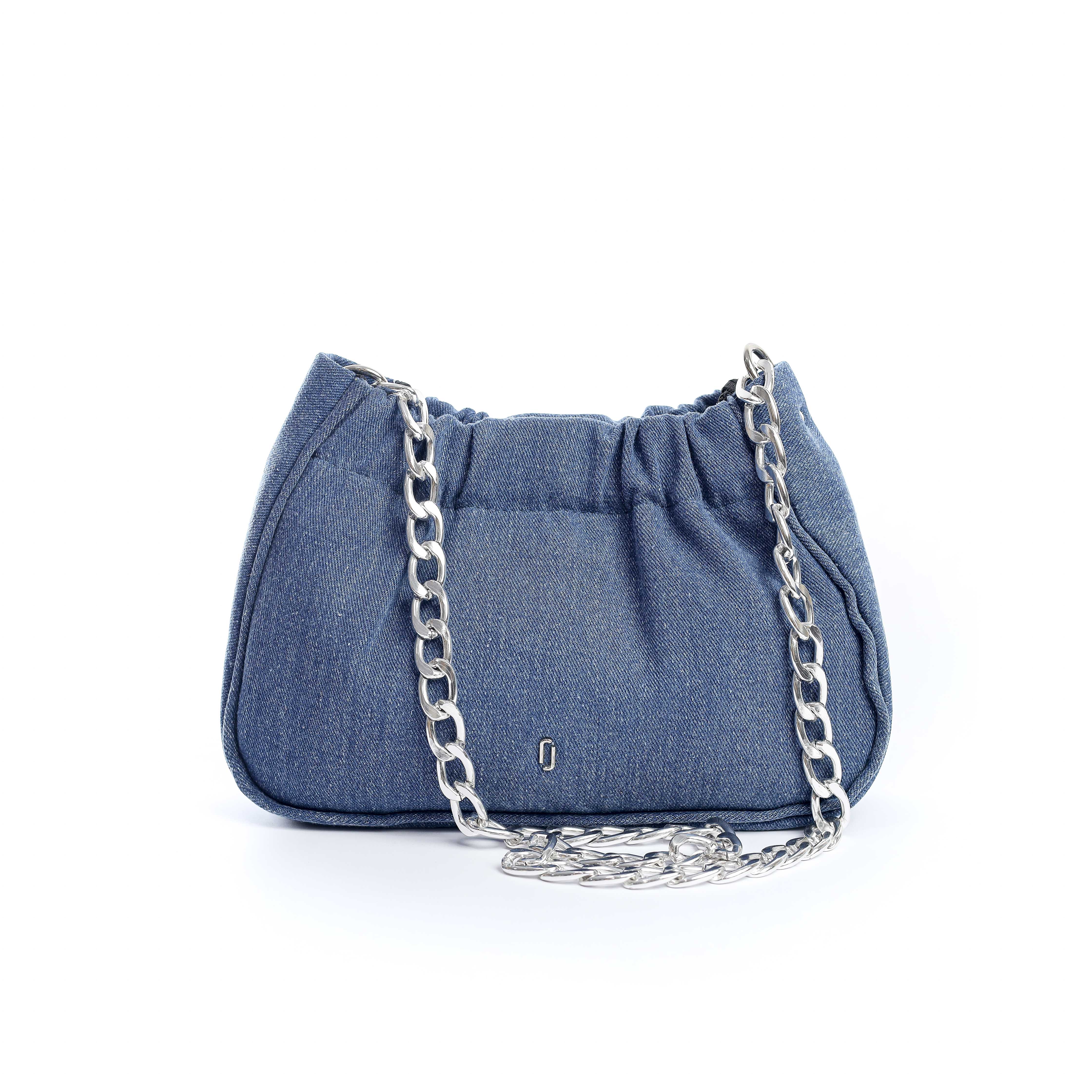 Denim Chain Bag