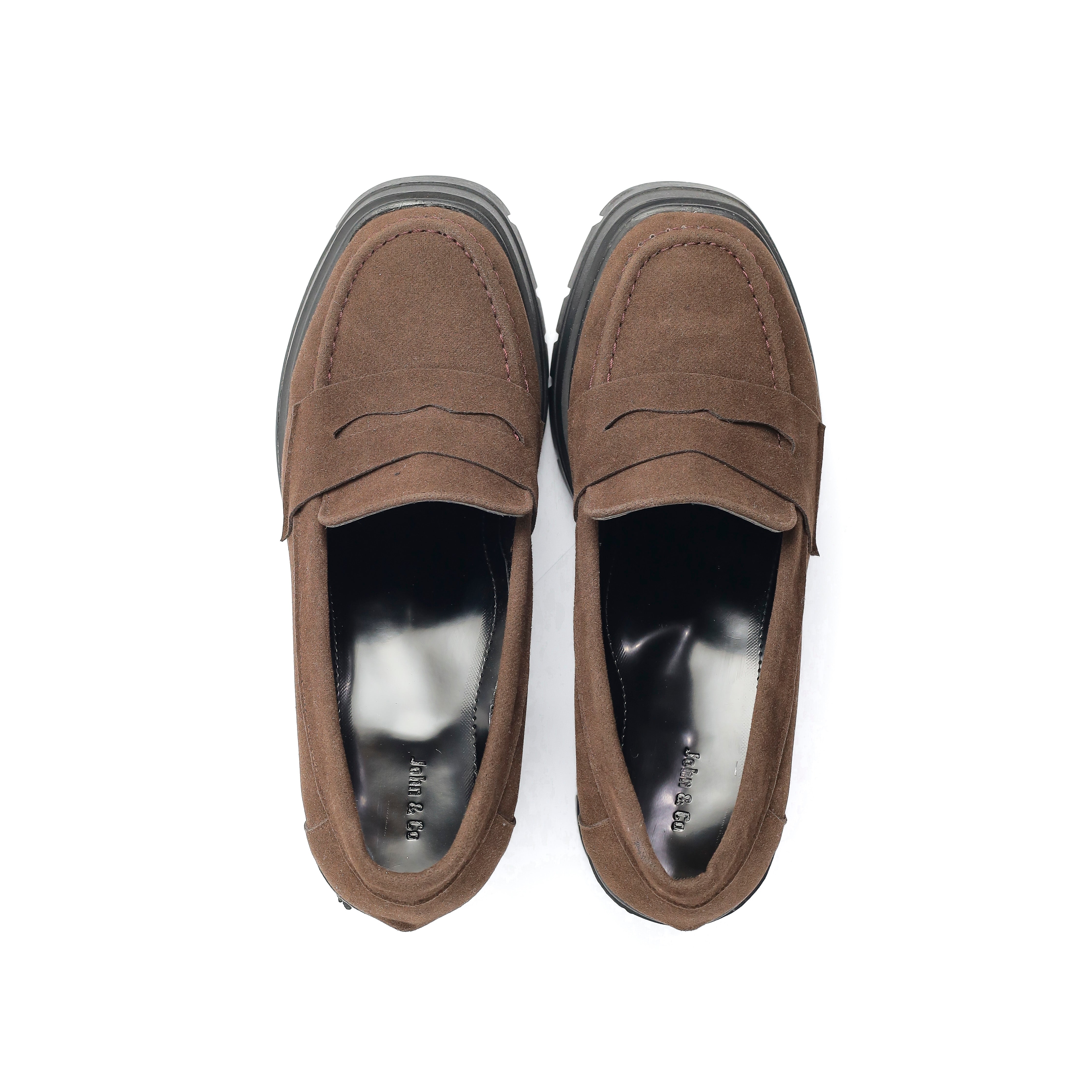 Casual Moccasin Loafers Brown