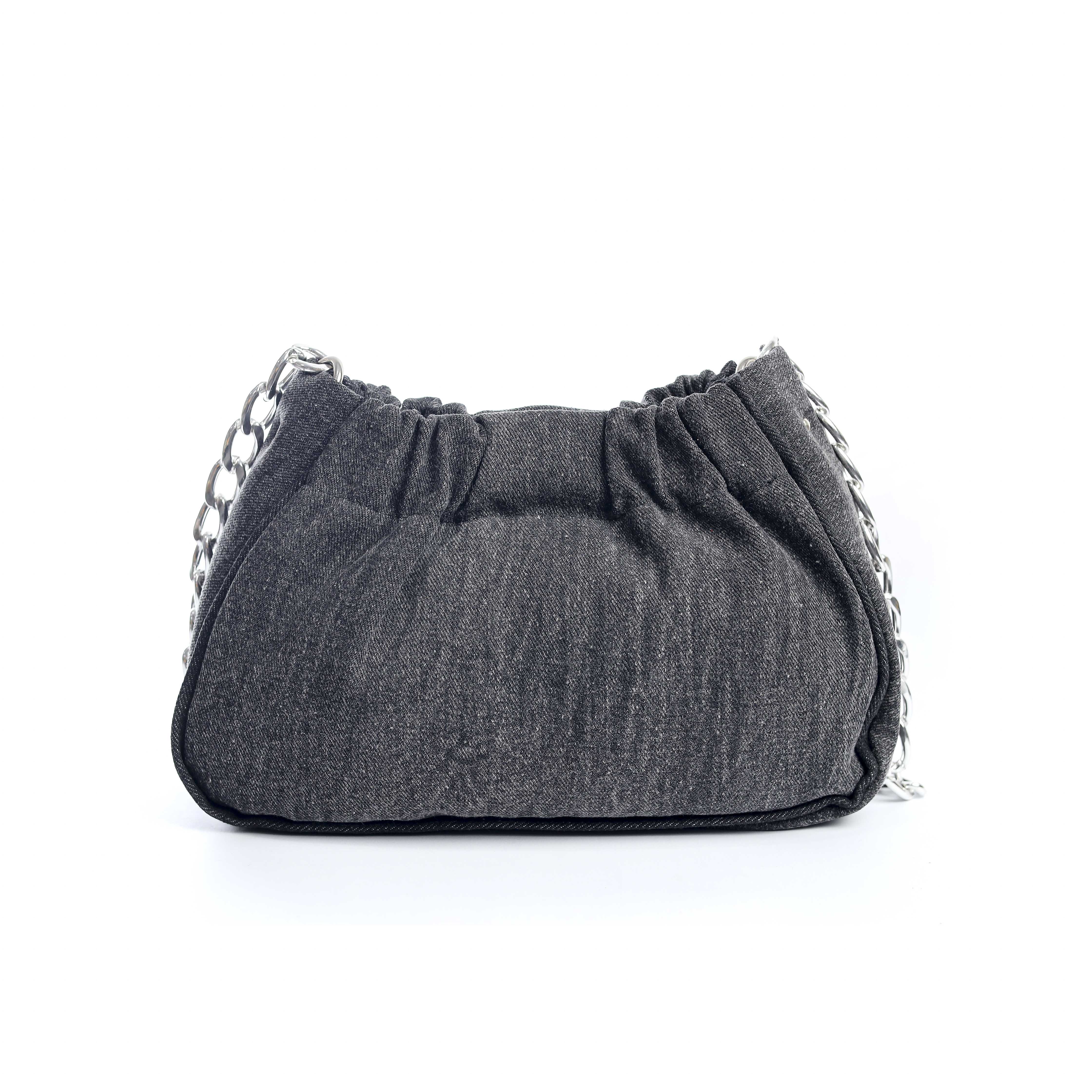 Denim Chain Bag