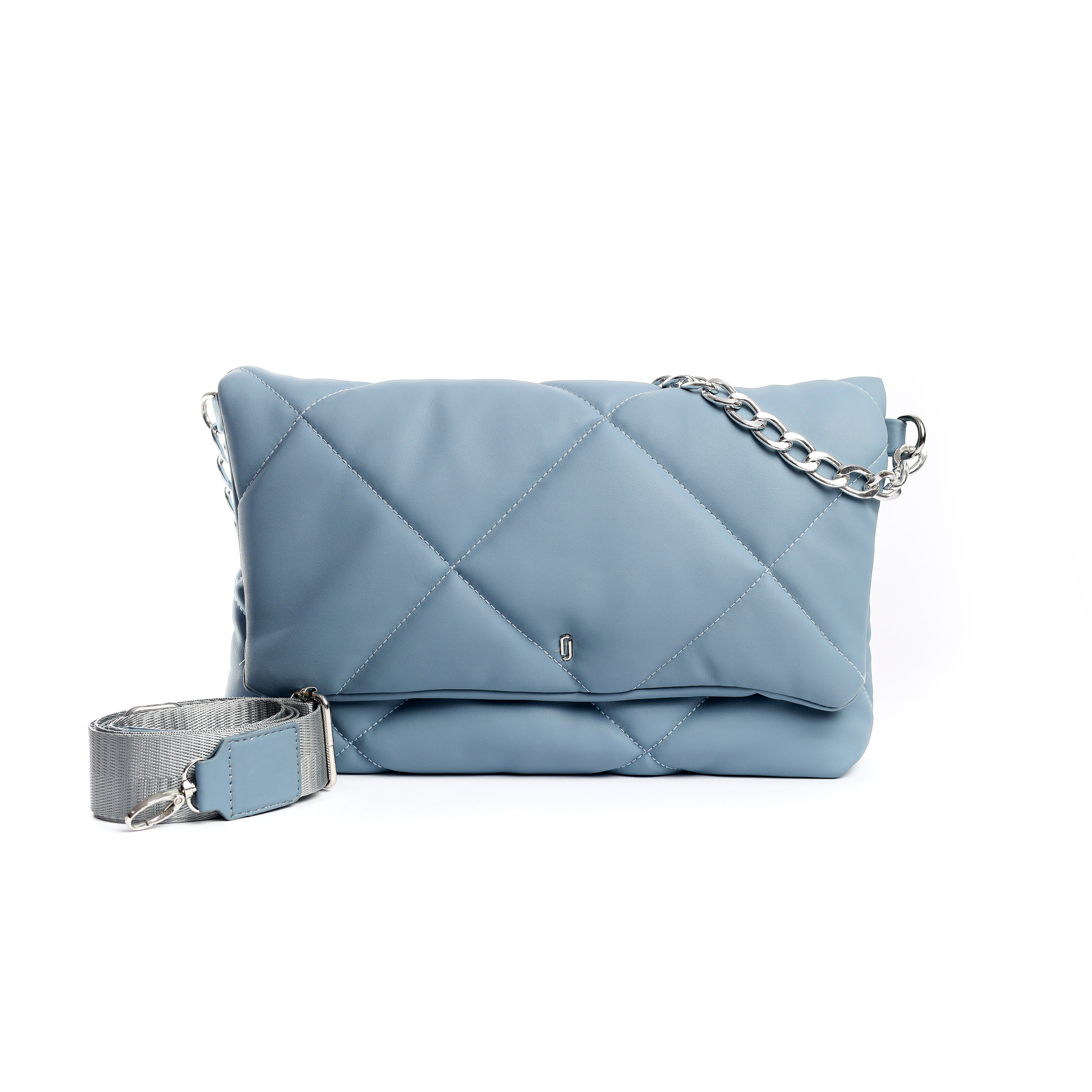 Azure chain bag Light blue