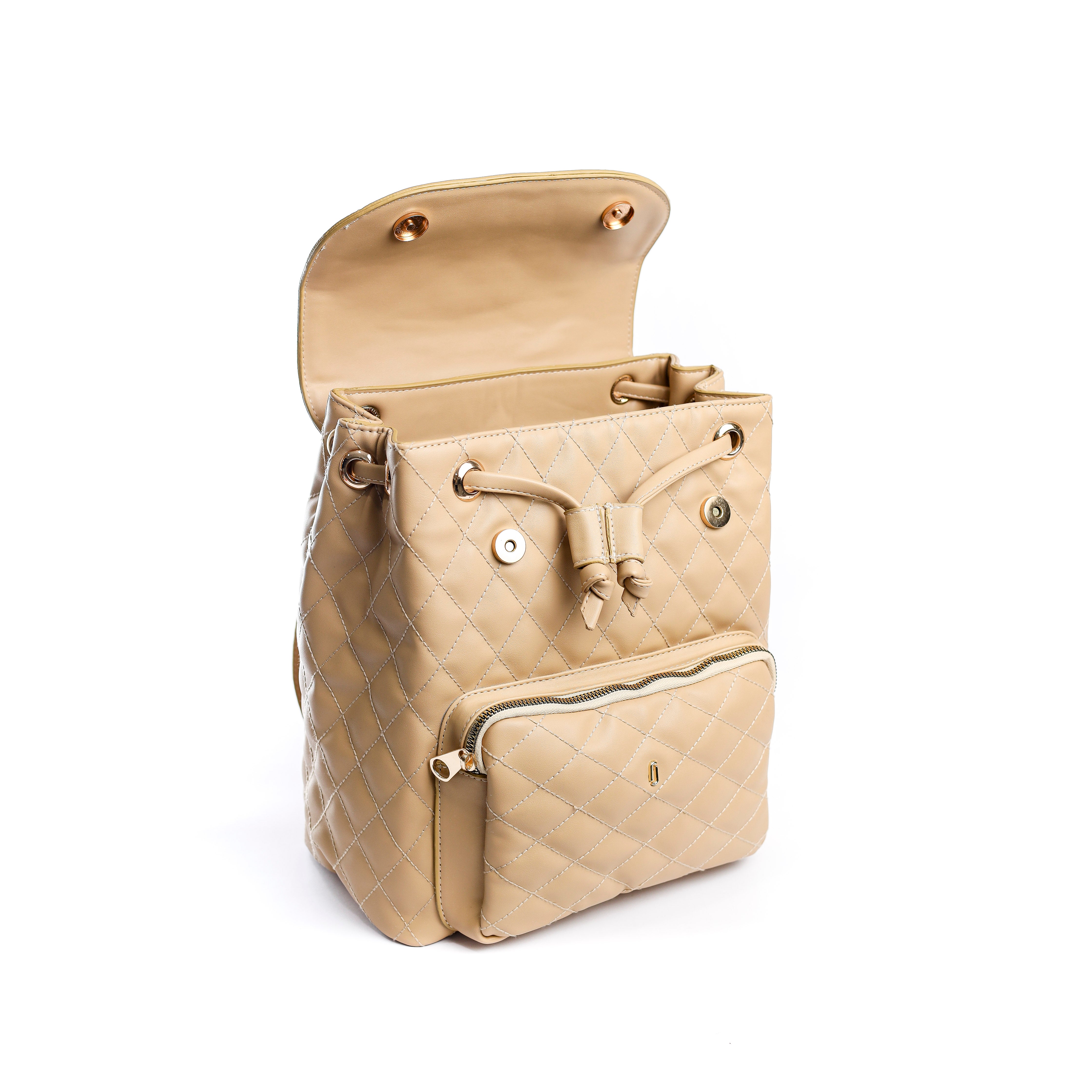 Quilted bag Beige