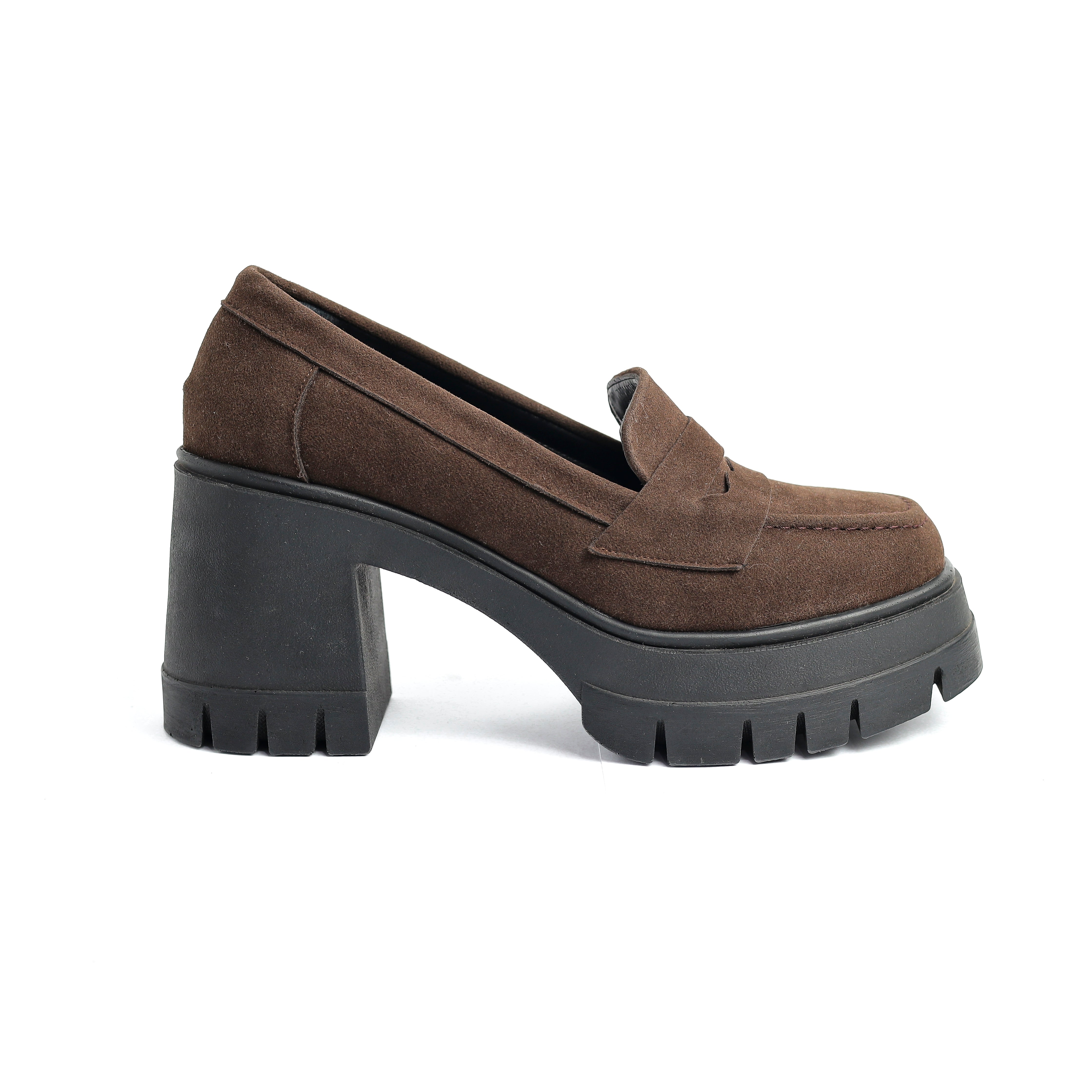 Casual Moccasin Loafers Brown