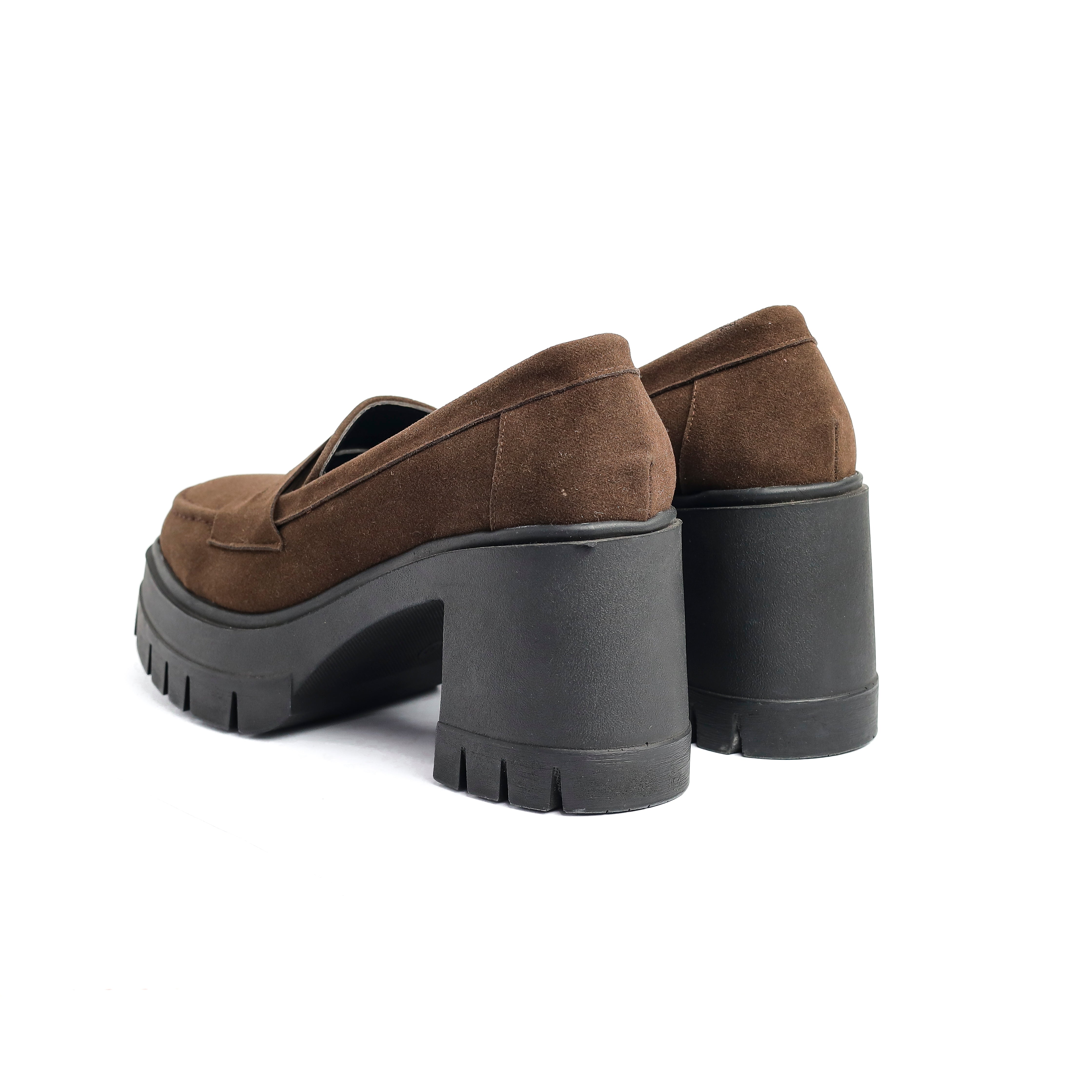 Casual Moccasin Loafers Brown