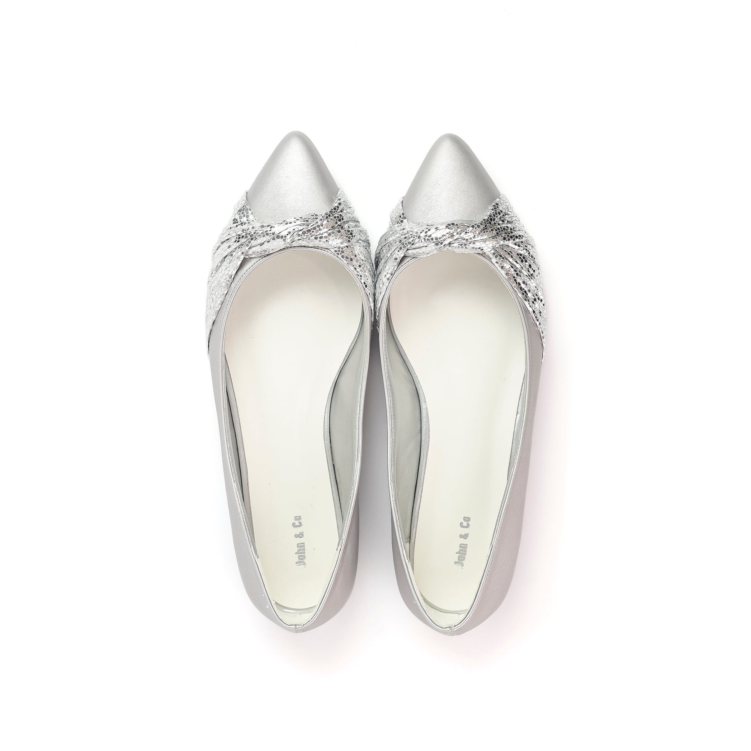 Sophisticated Knotted Evening Silver