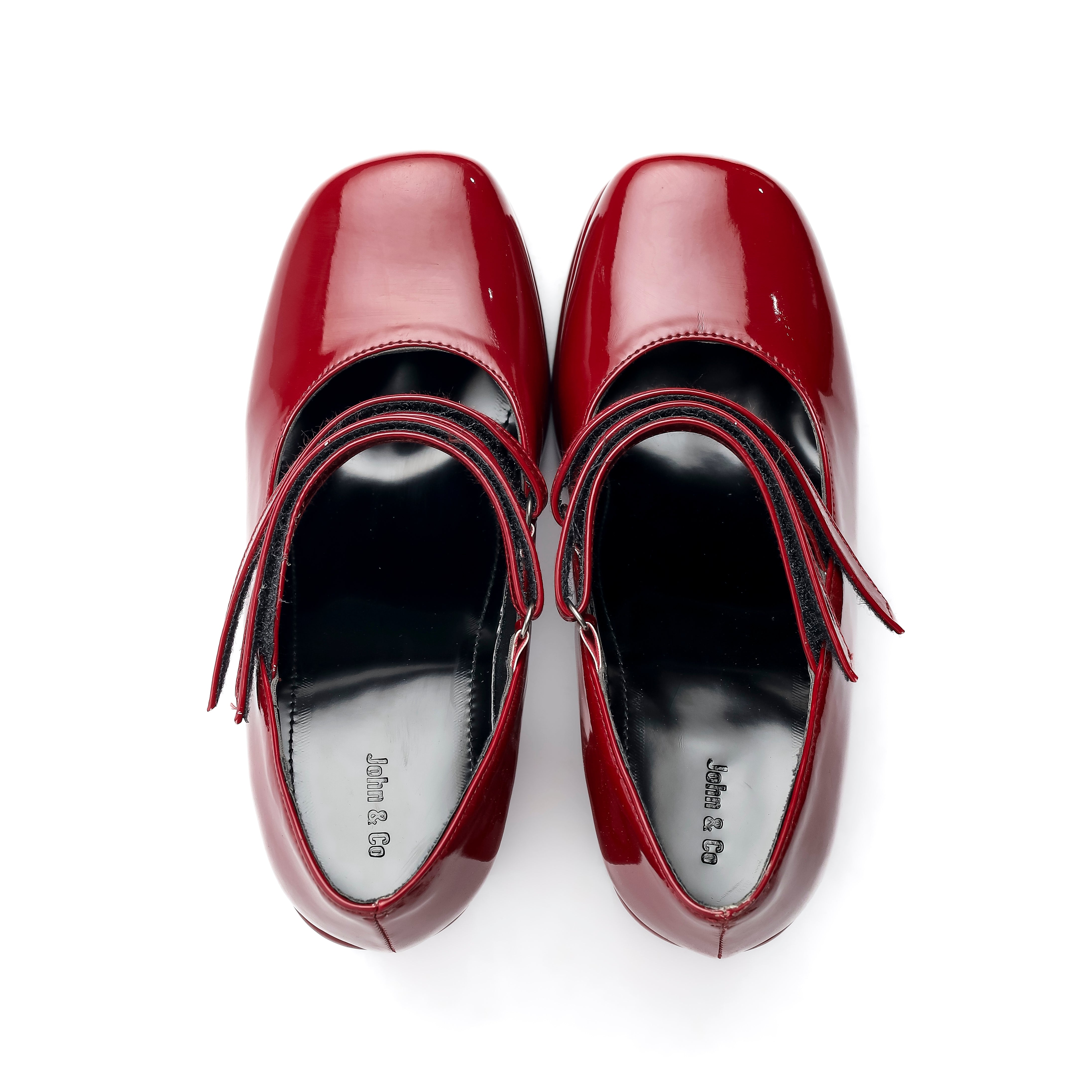 Envy Patent Platforms Burgundy