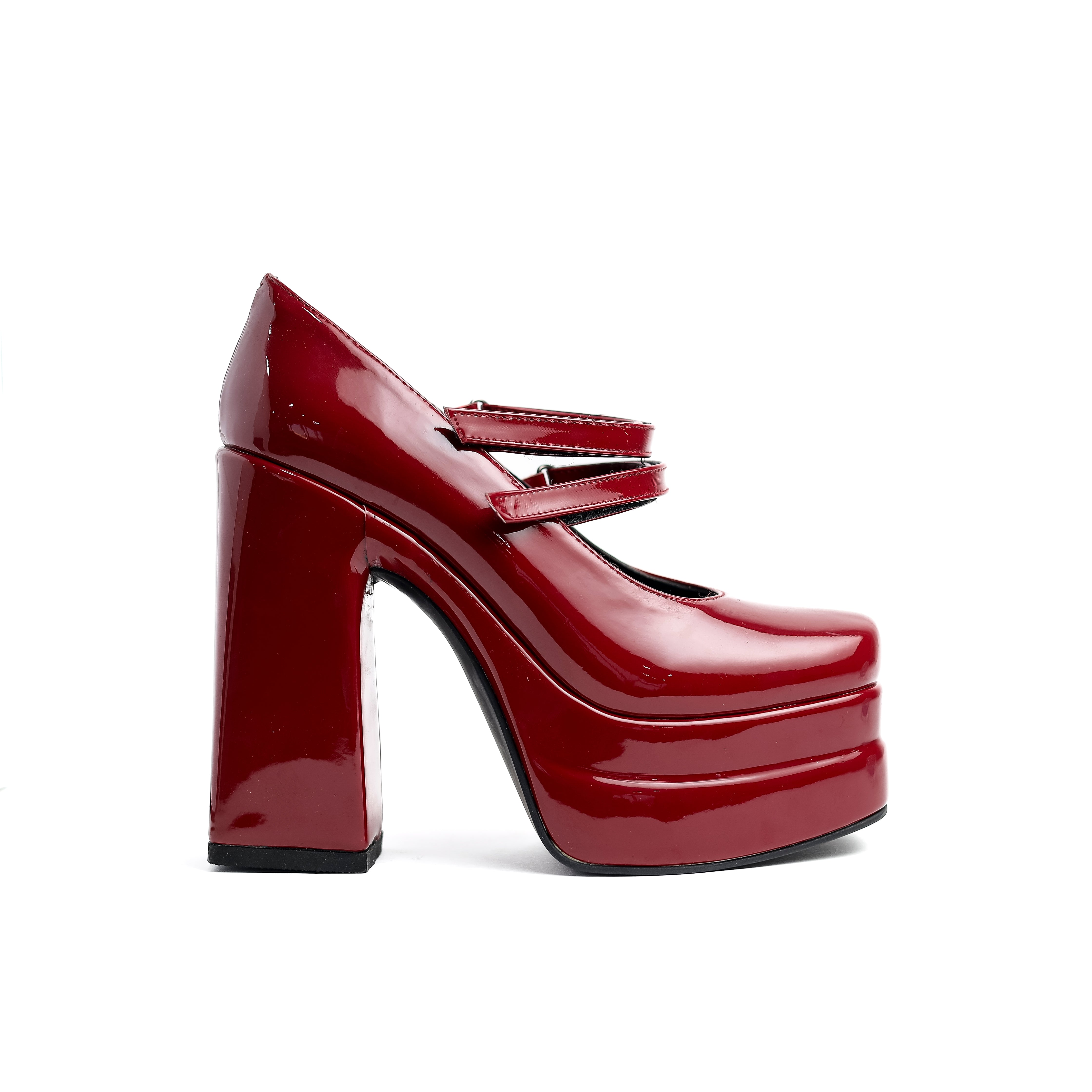 Envy Patent Platforms Burgundy