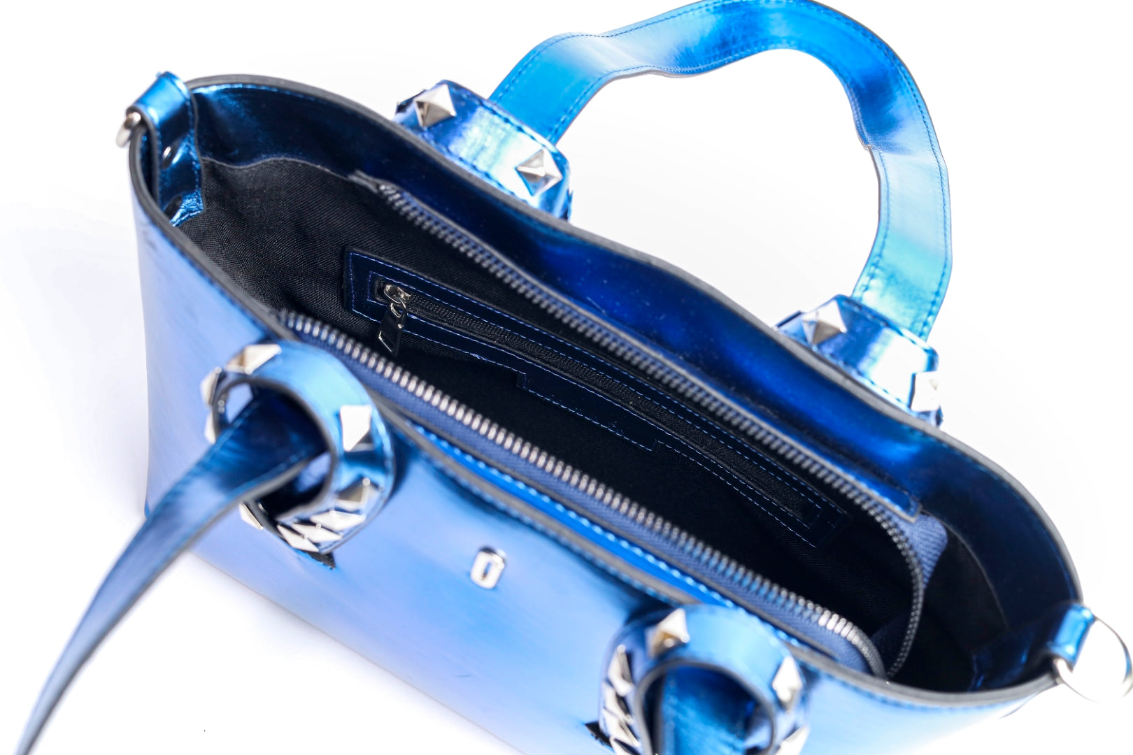 Vivian bag Metallic blue