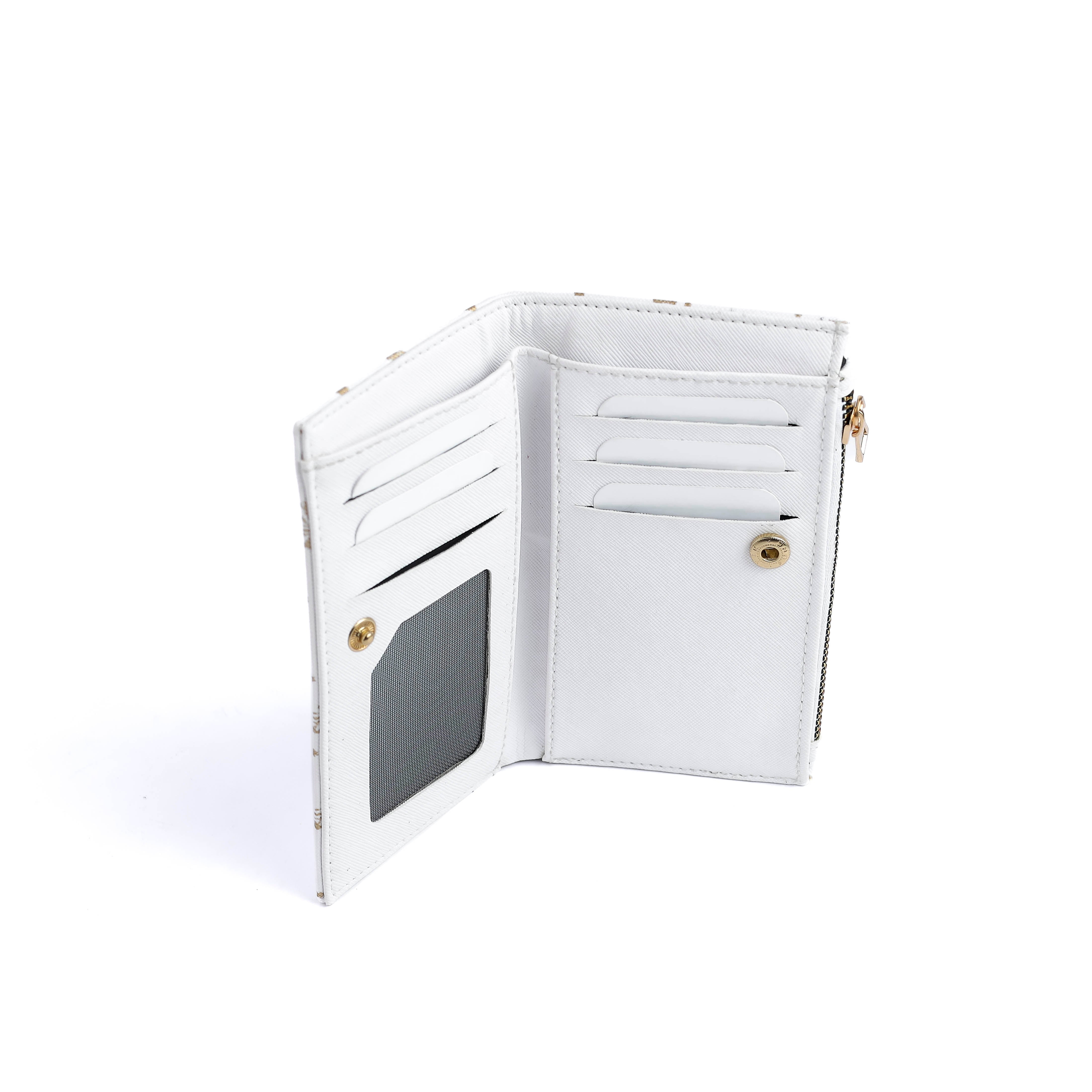 Mode wallet White/butterfly