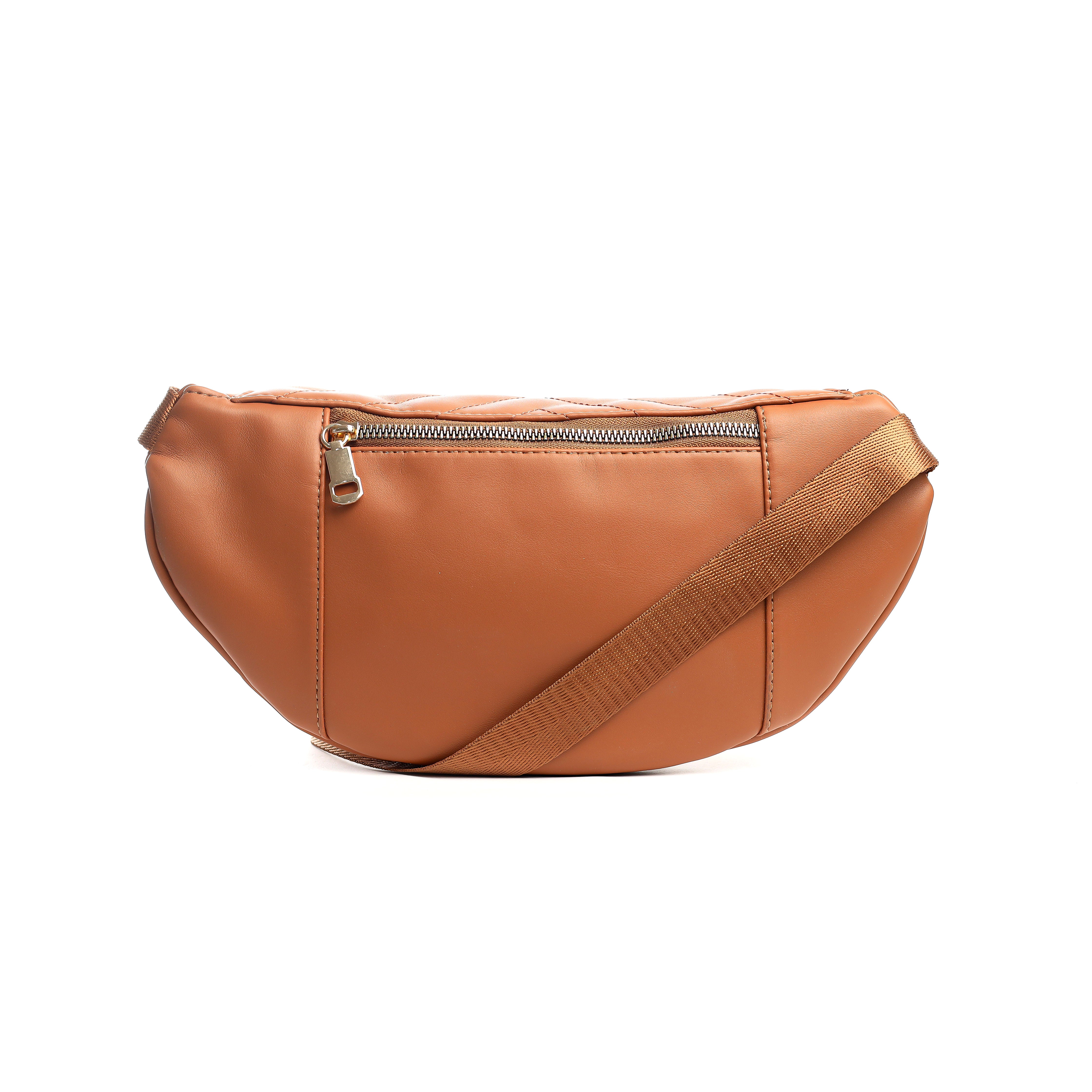 Quilted Belt Bag Havane