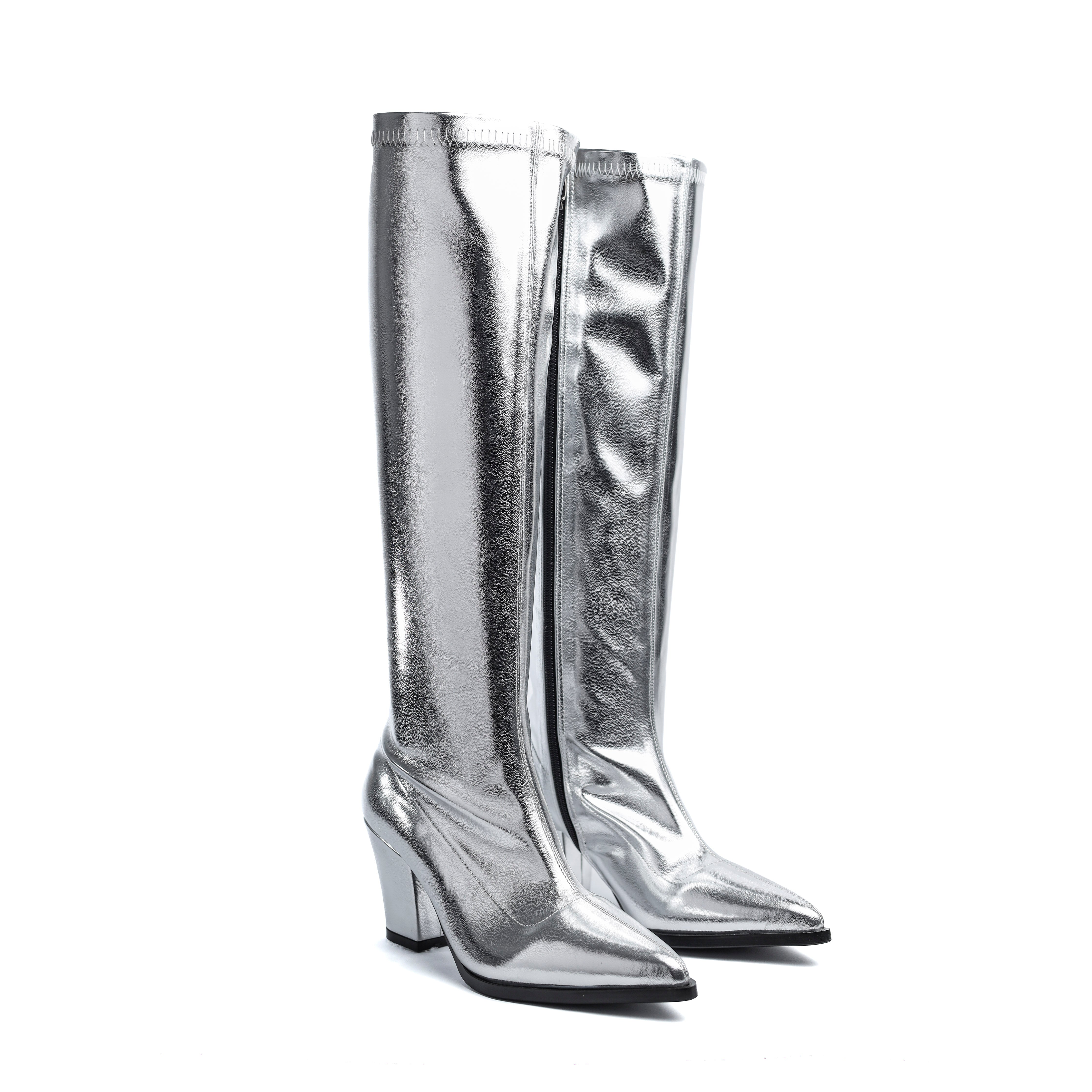 Catwalk Boot Silver