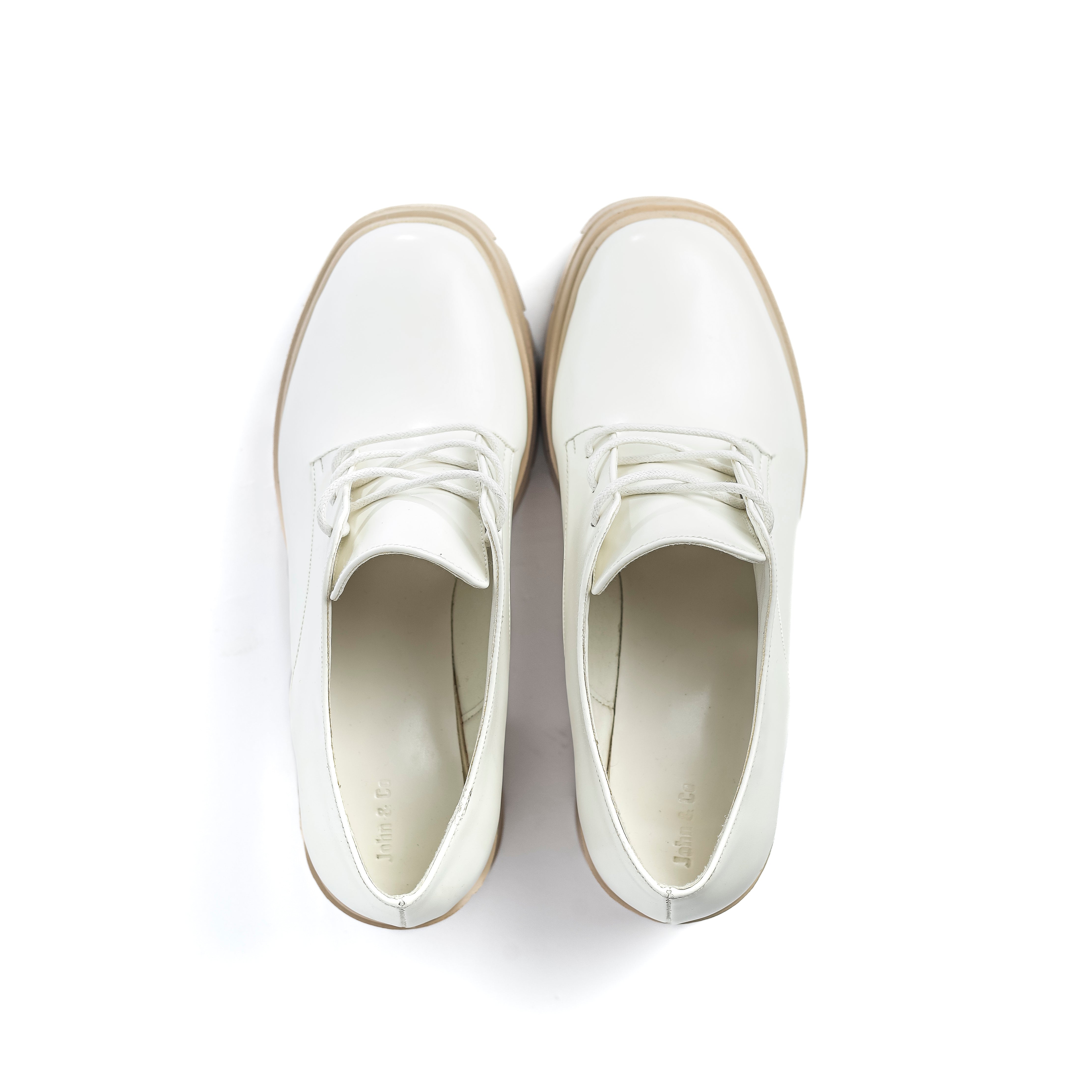 Trailblazer Platforms White/beige