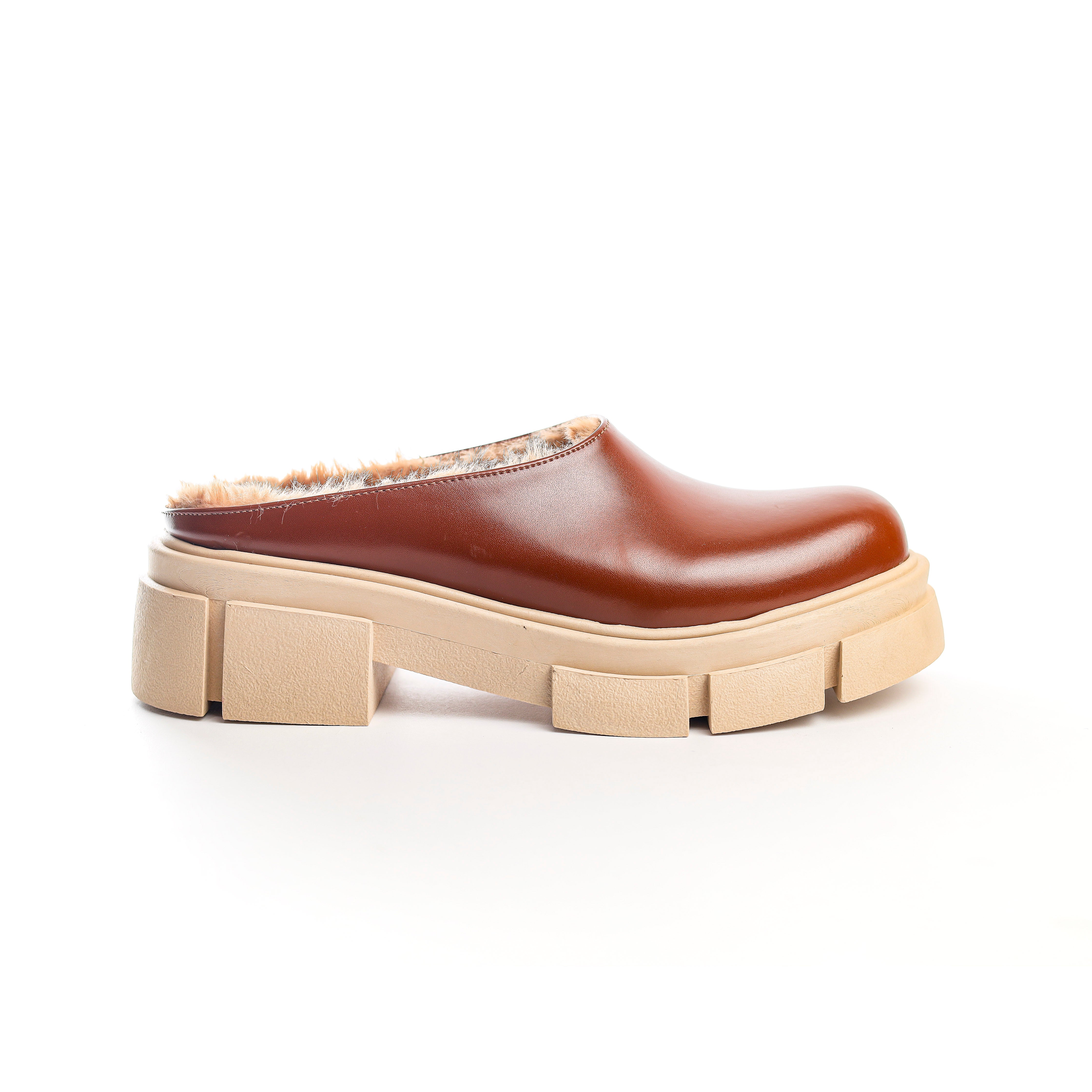 Warmth Luxe Clogs Brown