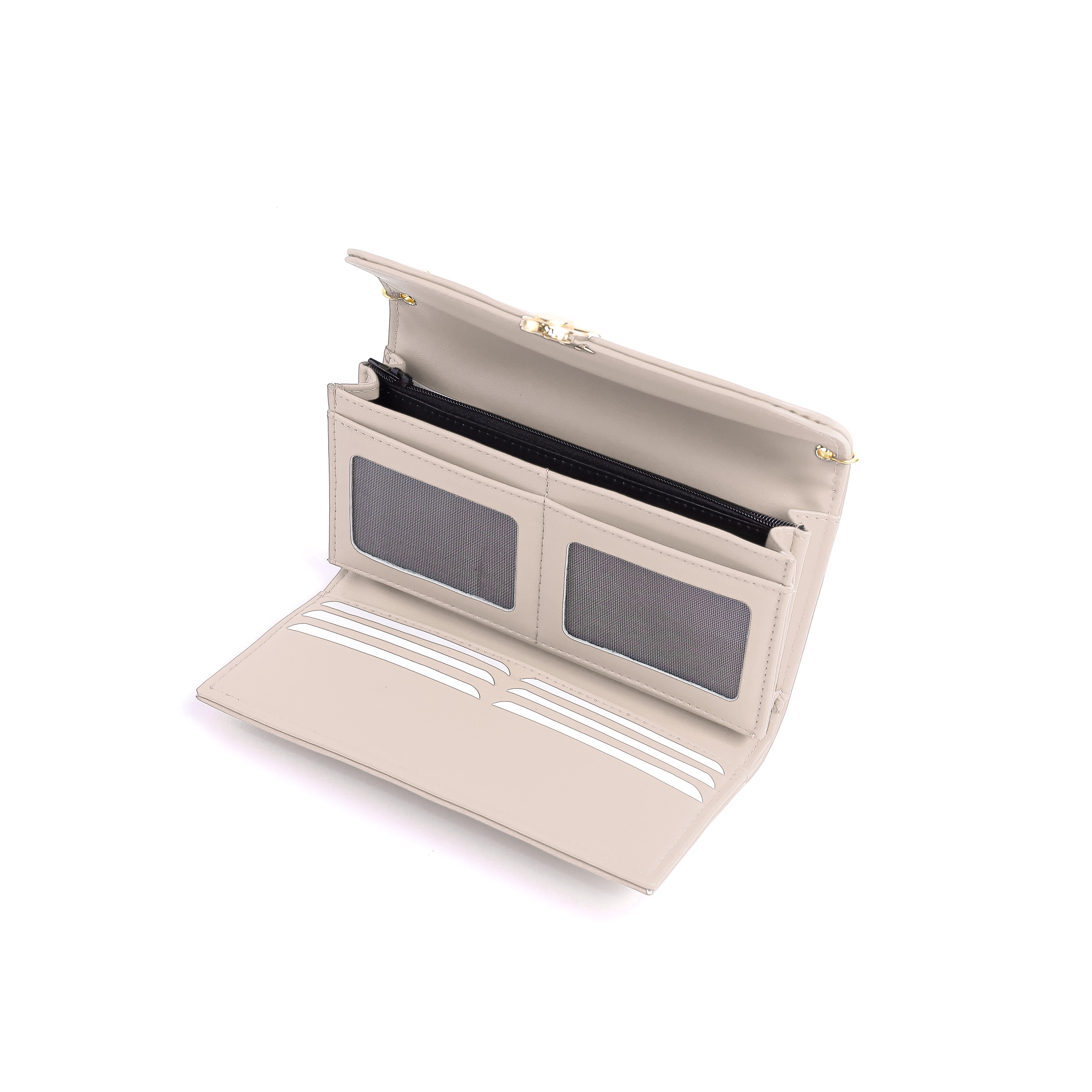 Zoia Wallet beige