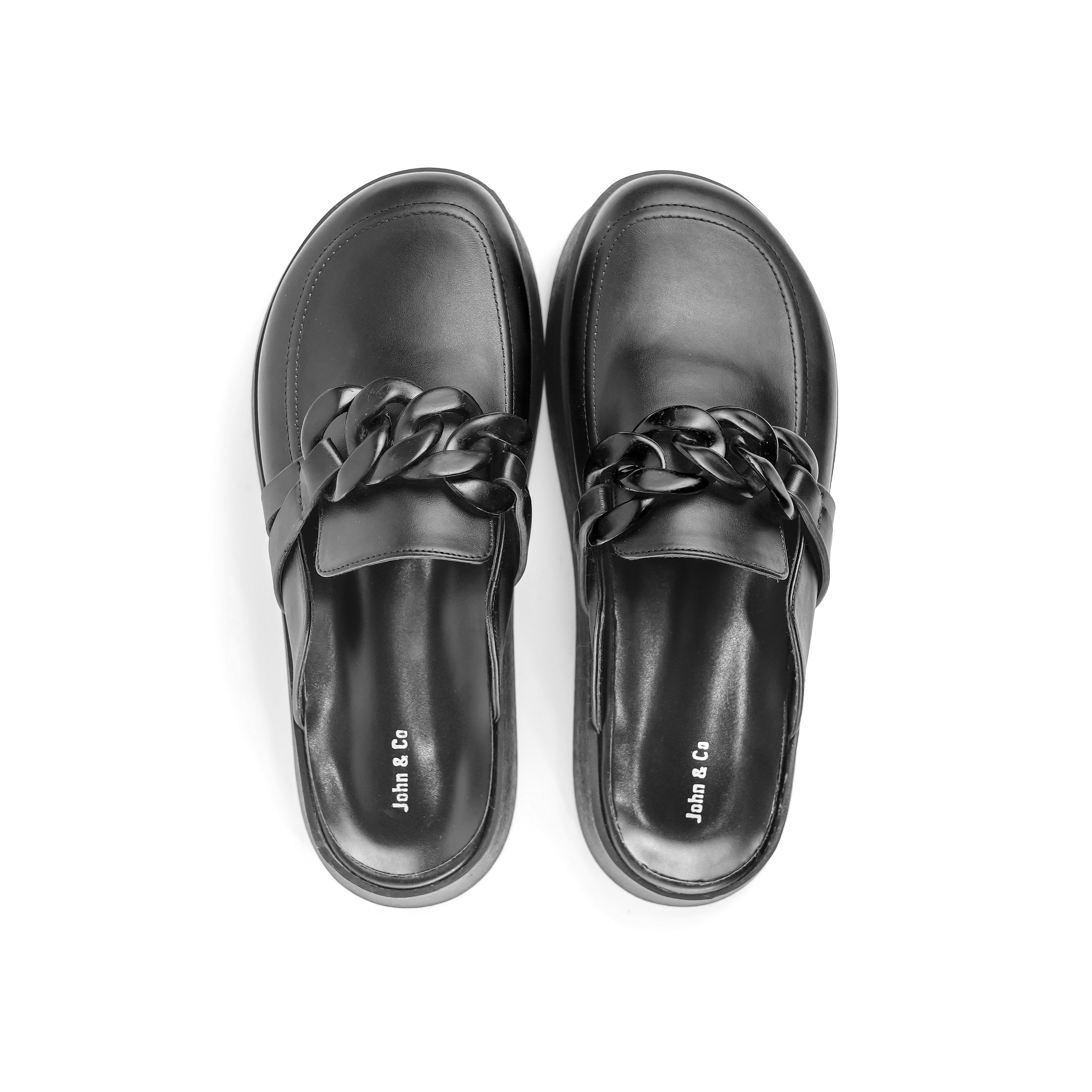 Metal Mavin clogs Black