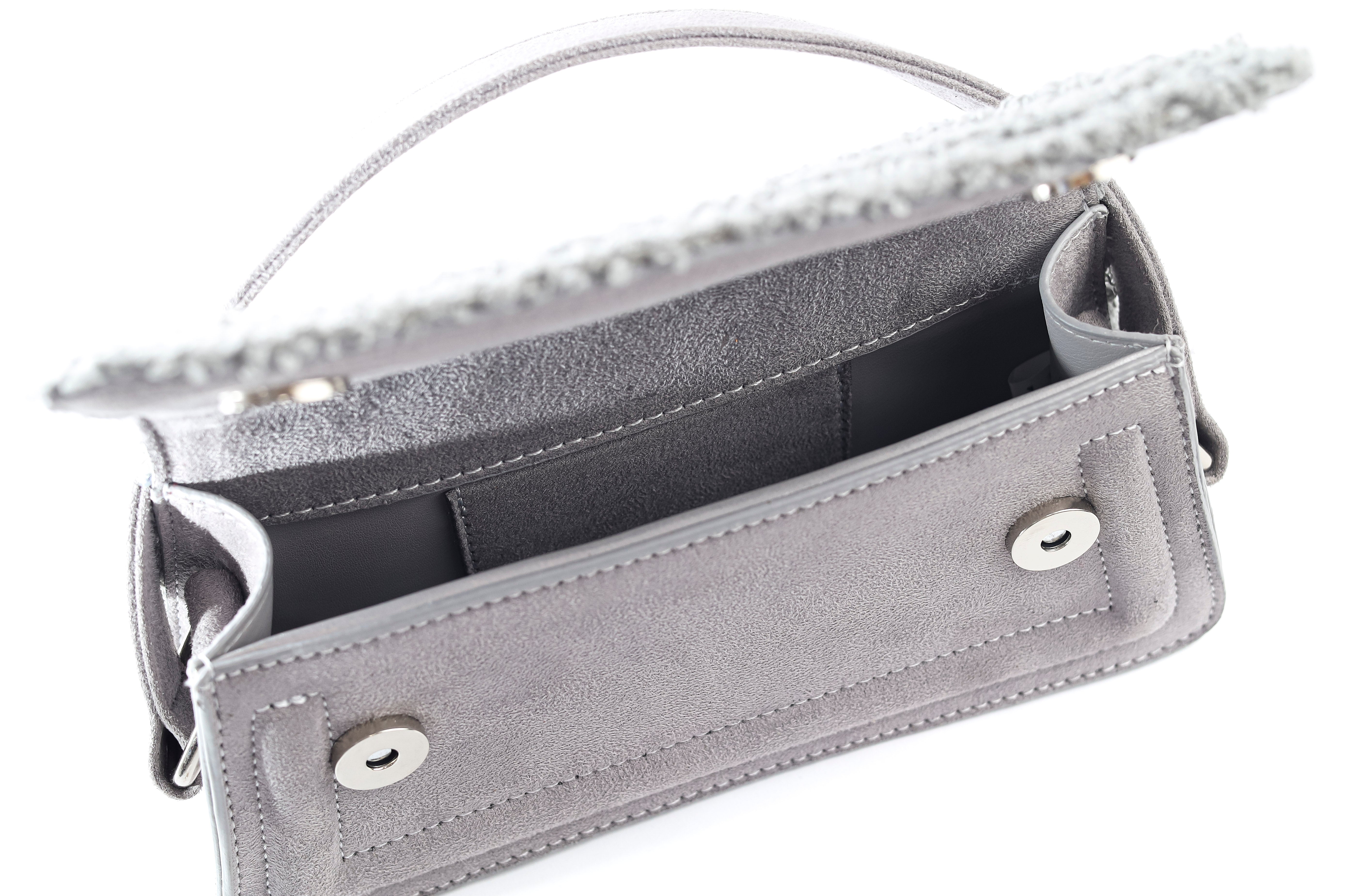 Shearling Style Satchel